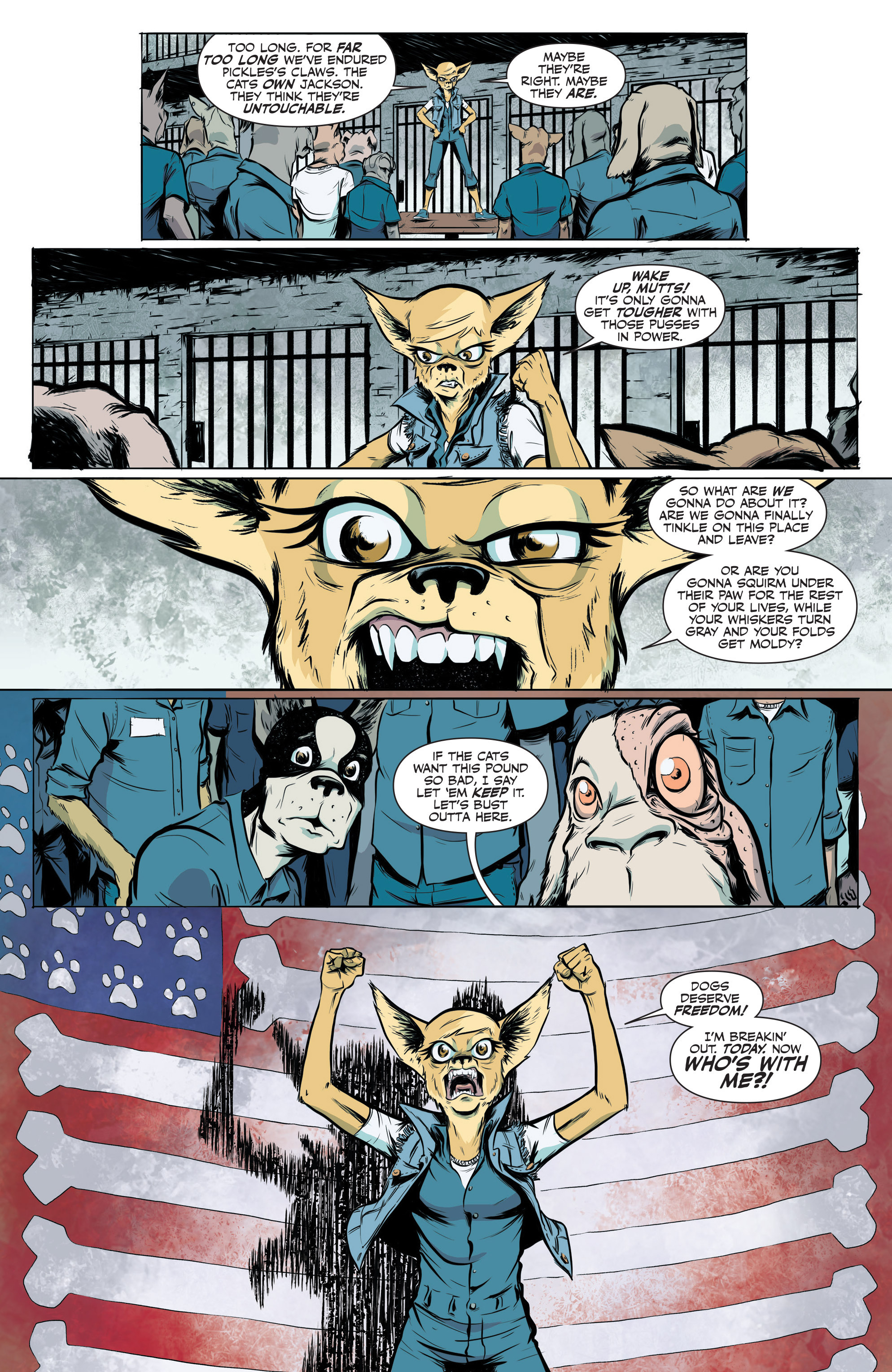 Read online Kennel Block Blues comic -  Issue #2 - 4