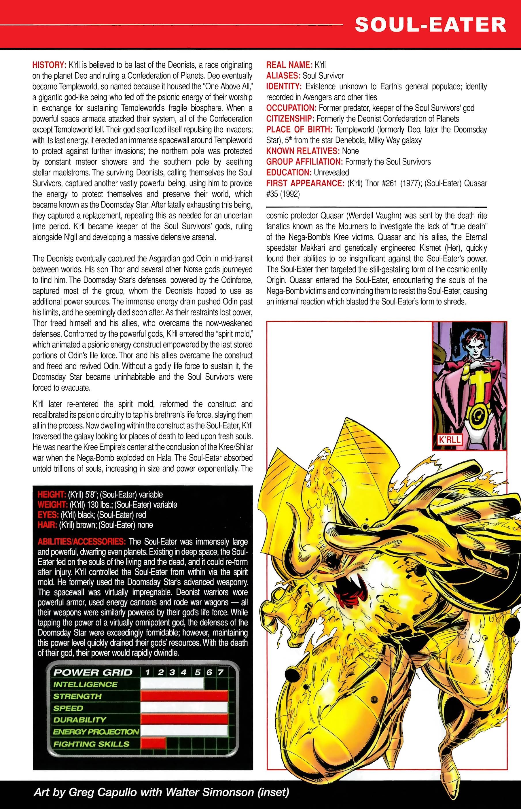 Read online Official Handbook of the Marvel Universe A to Z comic -  Issue # TPB 10 (Part 2) - 125