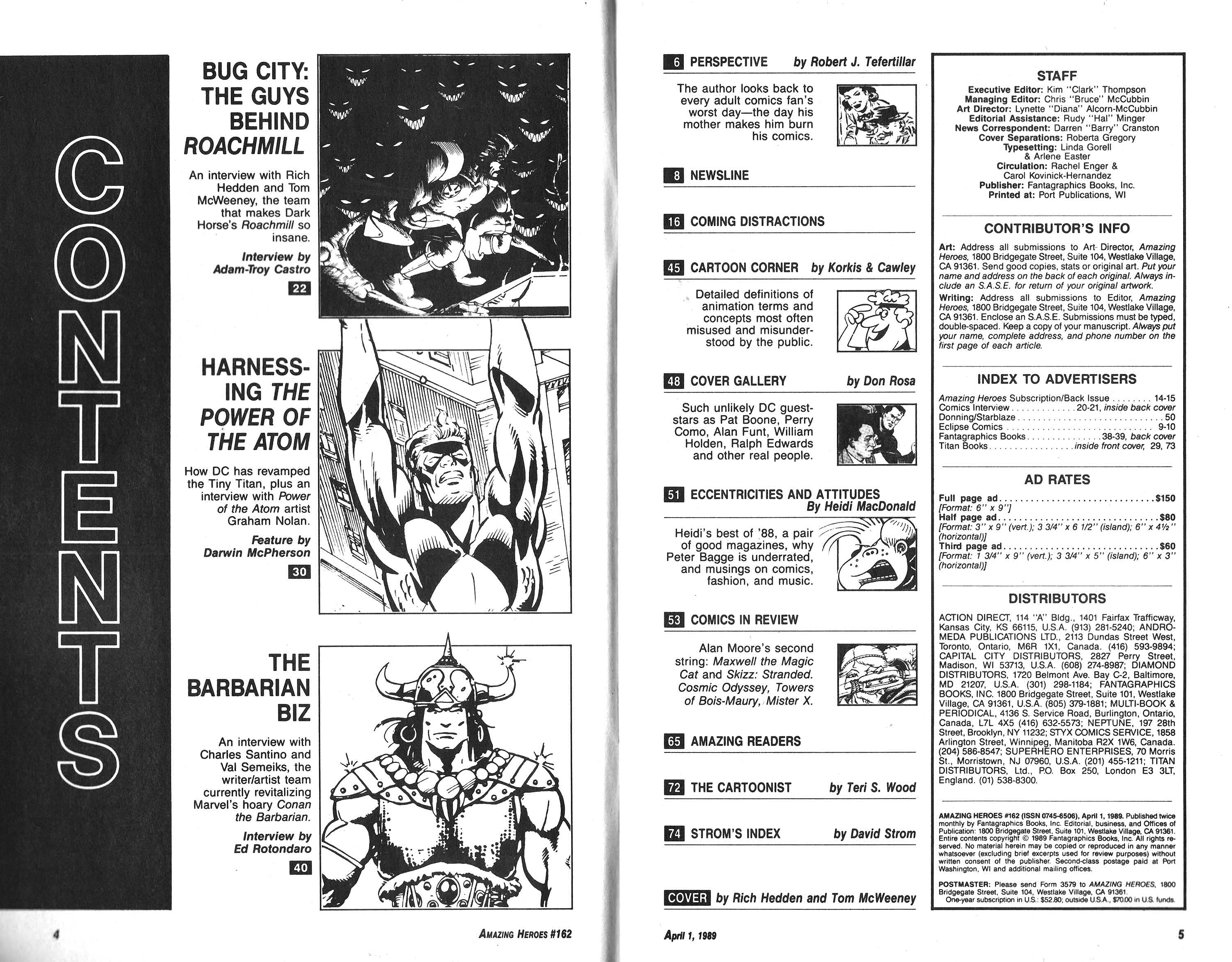 Read online Amazing Heroes comic -  Issue #162 - 3