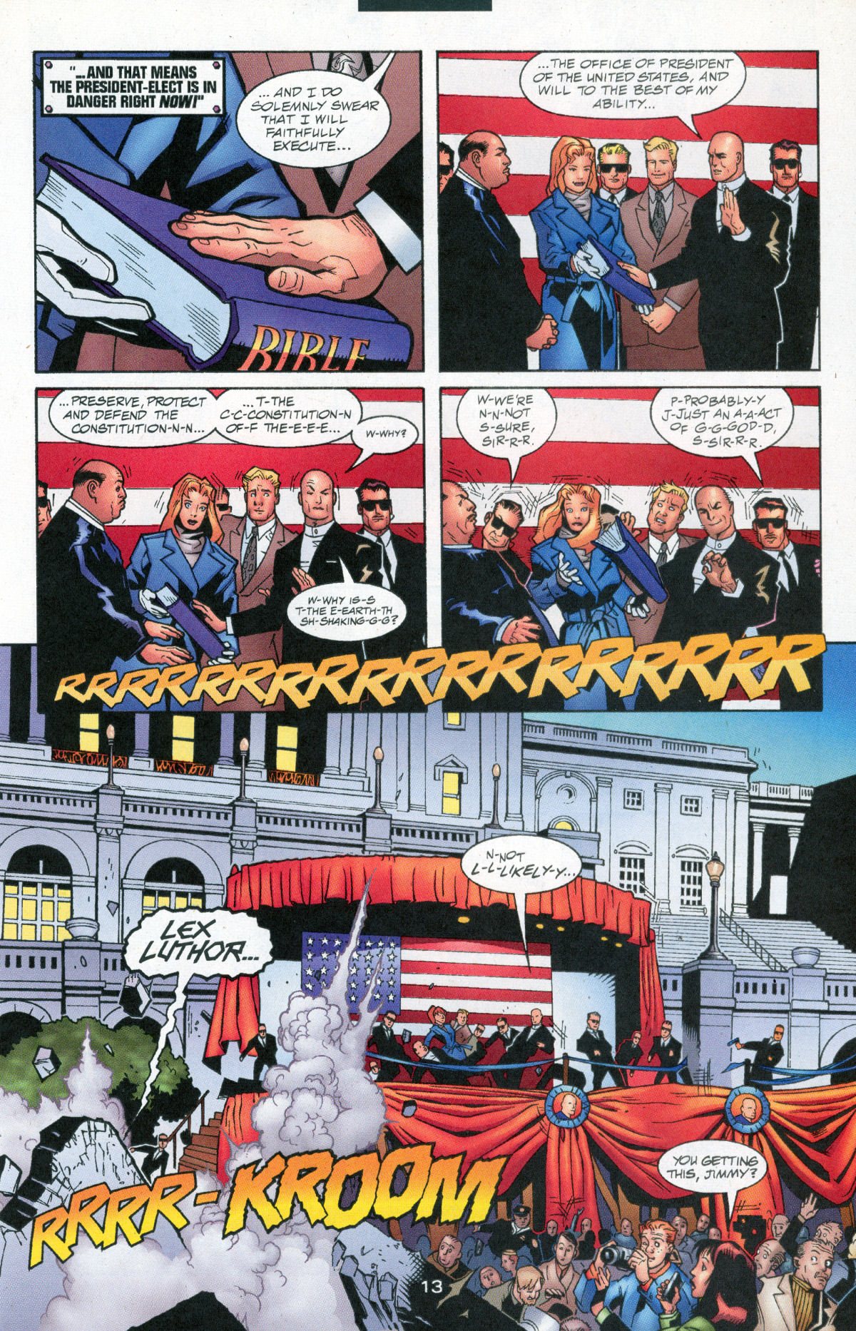 Read online Superman: President Lex comic -  Issue # TPB - 226