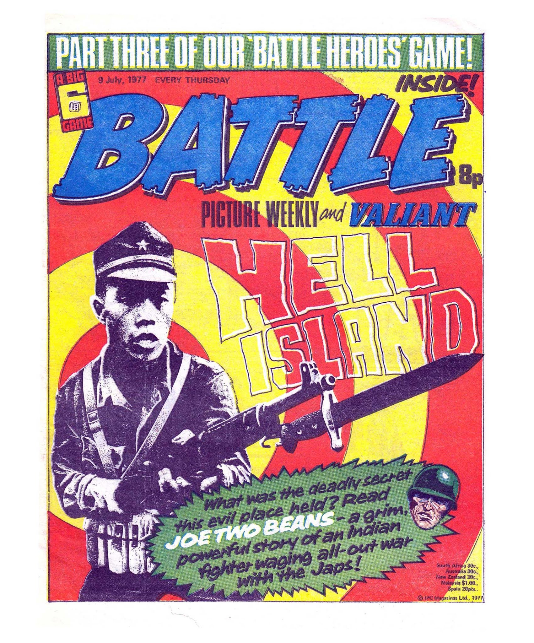 Read online Battle Picture Weekly comic -  Issue #123 - 1