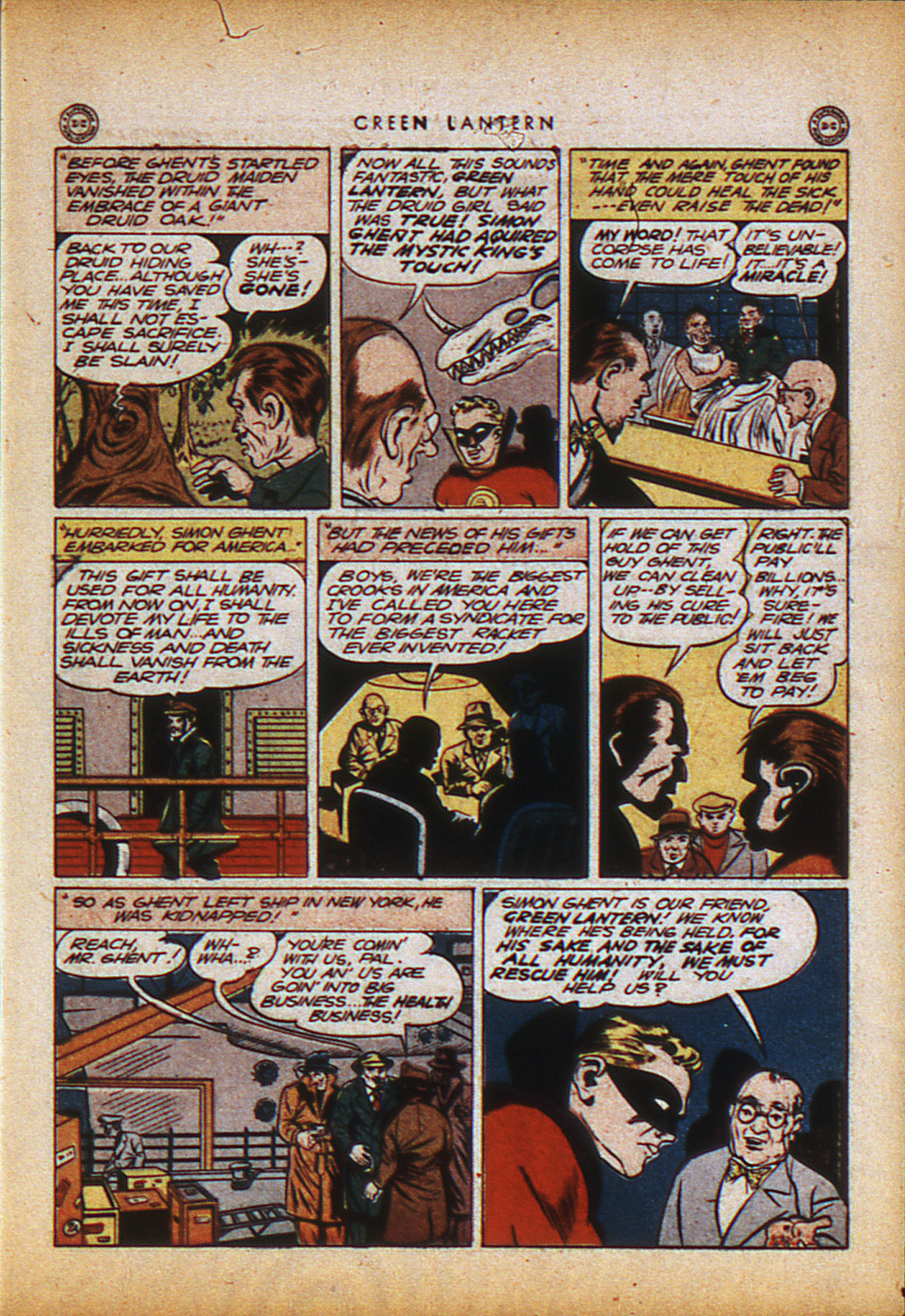 Read online Green Lantern (1941) comic -  Issue #13 - 10