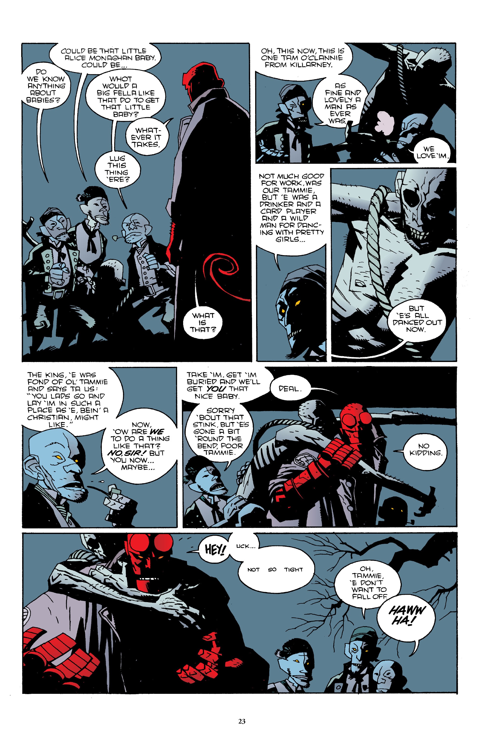 Read online Hellboy Universe Essentials: Hellboy comic -  Issue # TPB (Part 1) - 22