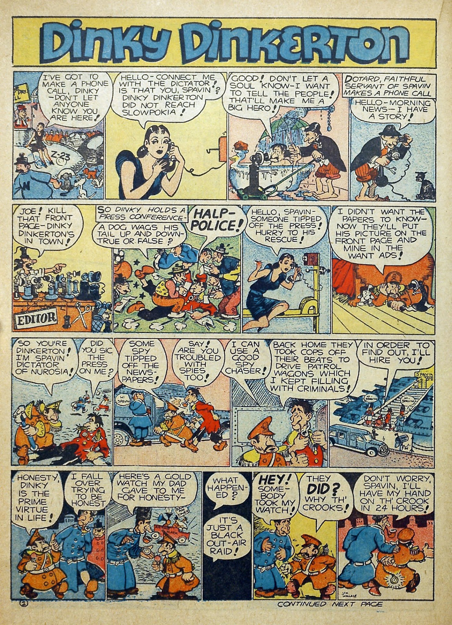 Read online Reg'lar Fellers Heroic Comics comic -  Issue #4 - 24