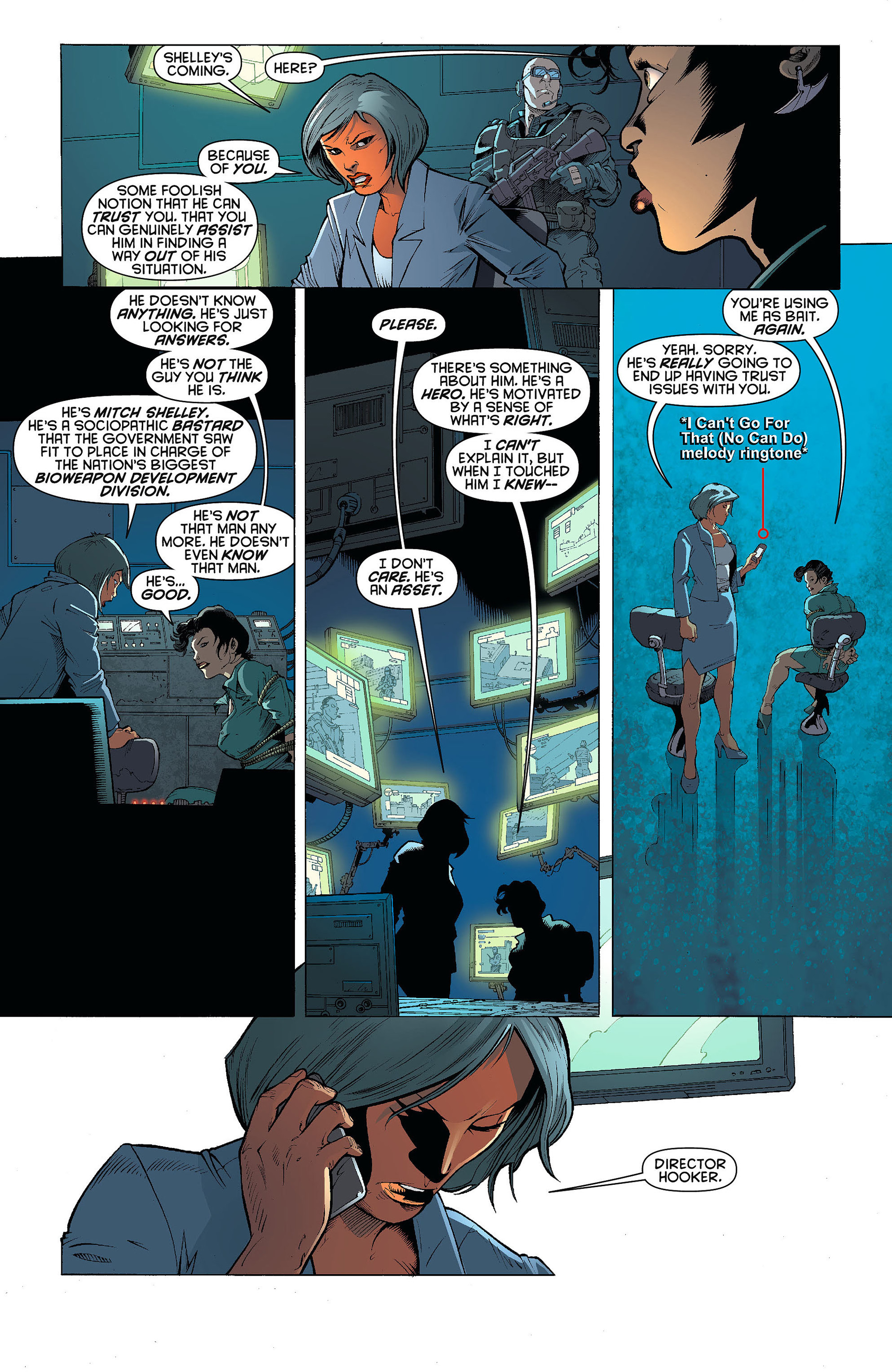 Read online Resurrection Man (2011) comic -  Issue #9 - 11