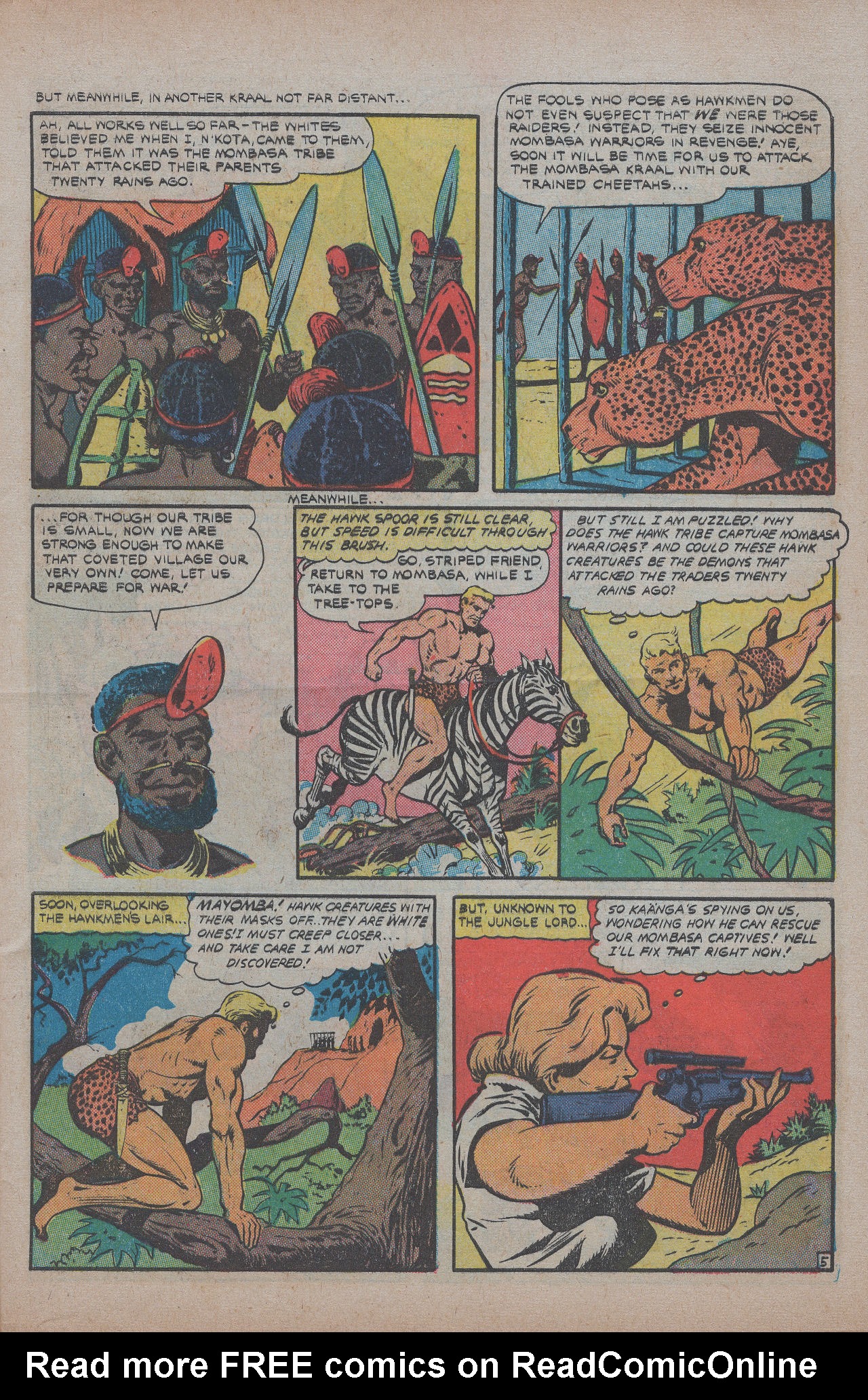 Read online Jungle Comics comic -  Issue #127 - 7