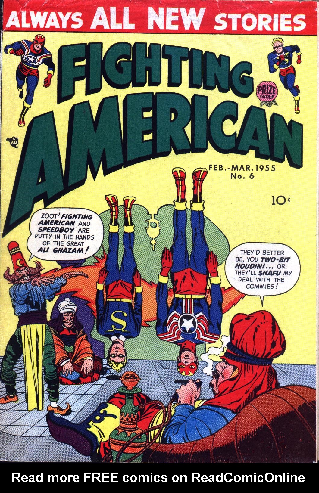 Read online Fighting American (1954) comic -  Issue #6 - 1
