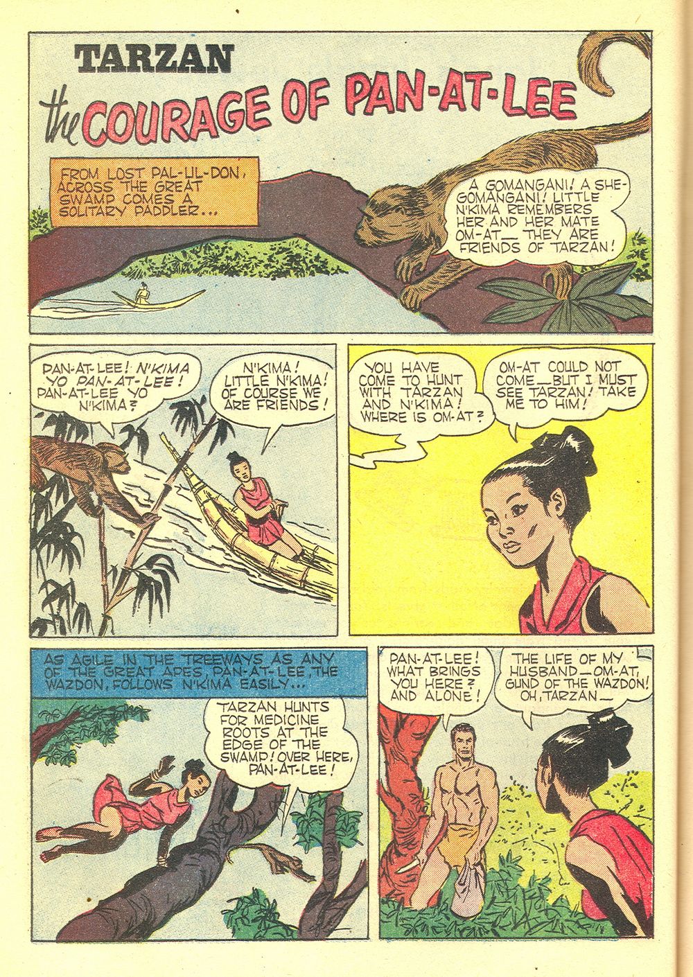 Read online Tarzan (1948) comic -  Issue #51 - 44