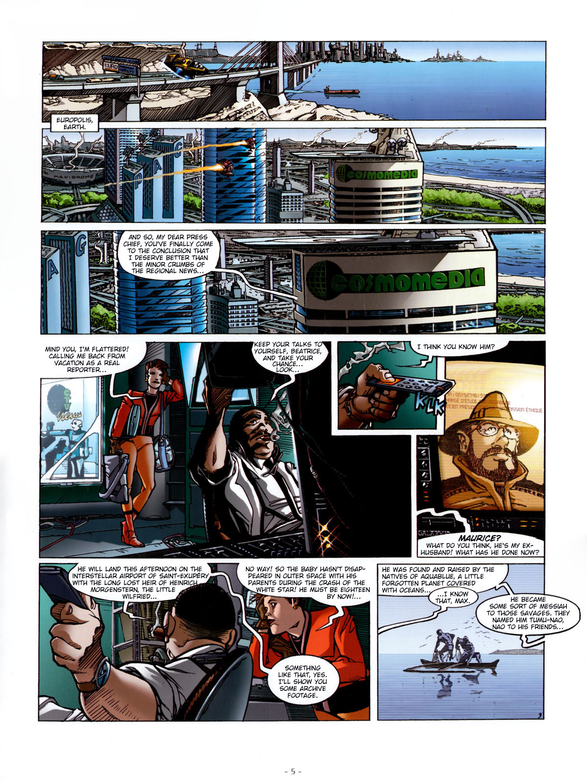 Read online Aquablue comic -  Issue #2 - 6