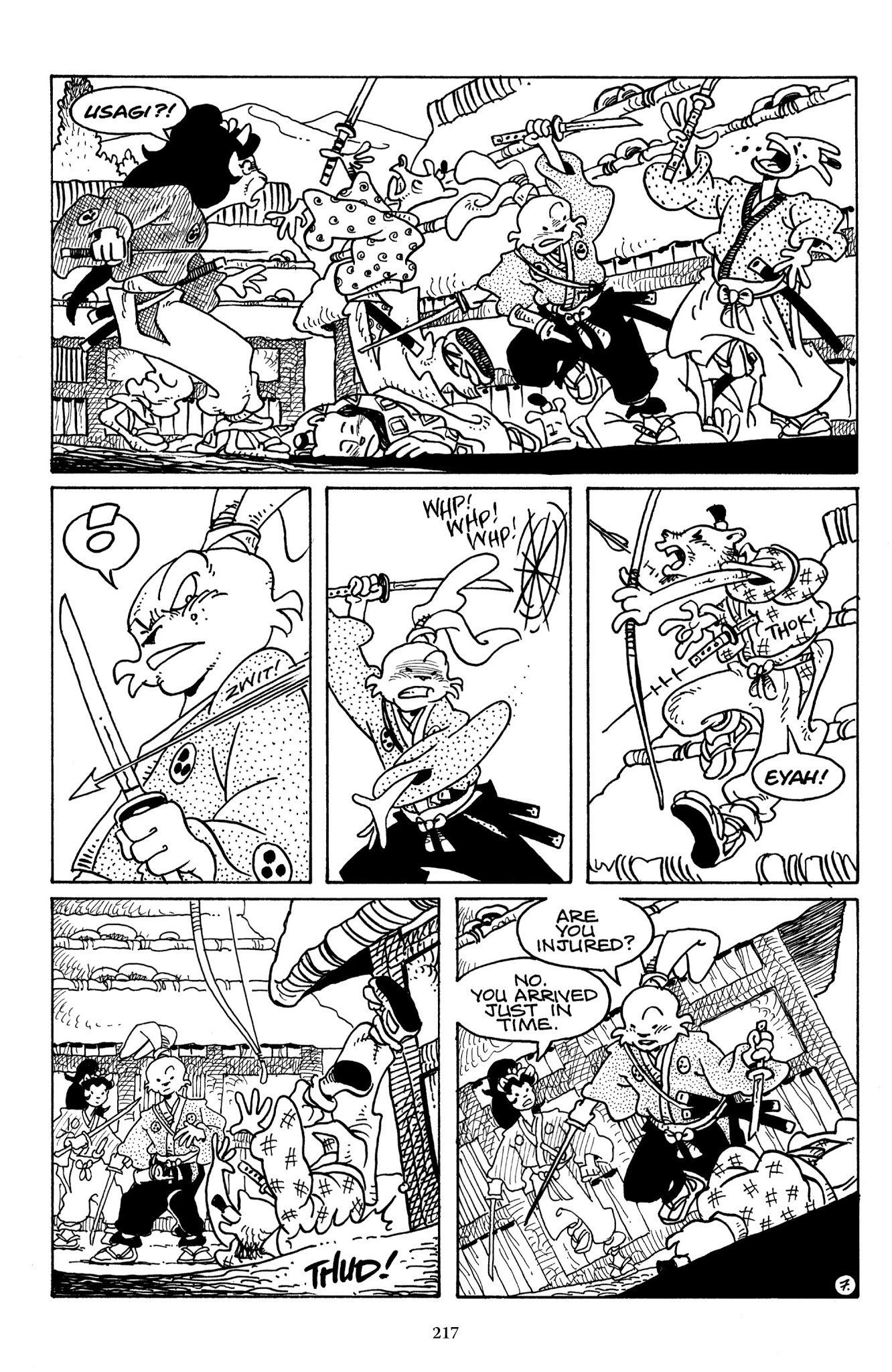Read online The Usagi Yojimbo Saga comic -  Issue # TPB 5 - 214