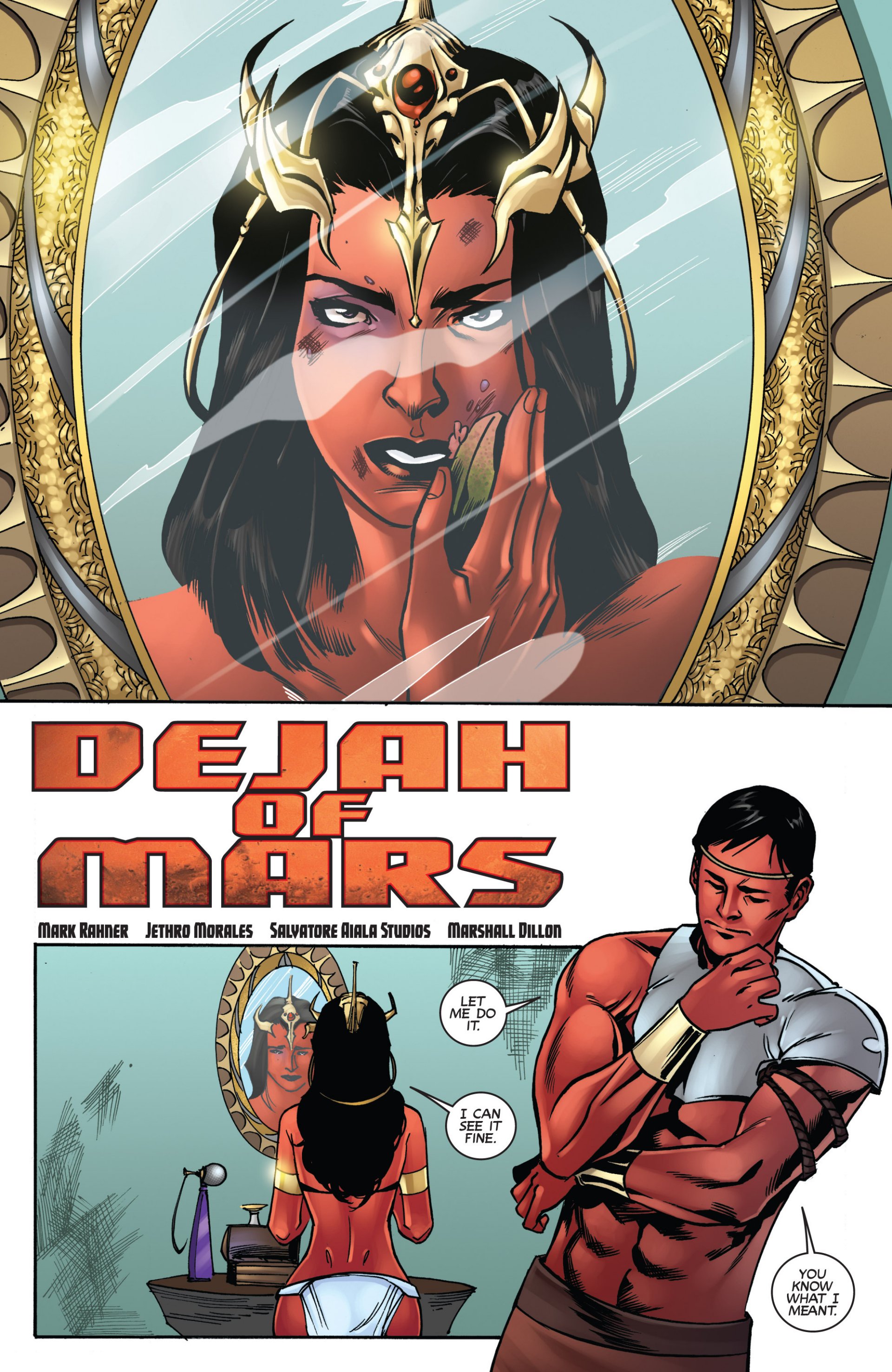 Read online Dejah of Mars comic -  Issue #2 - 4
