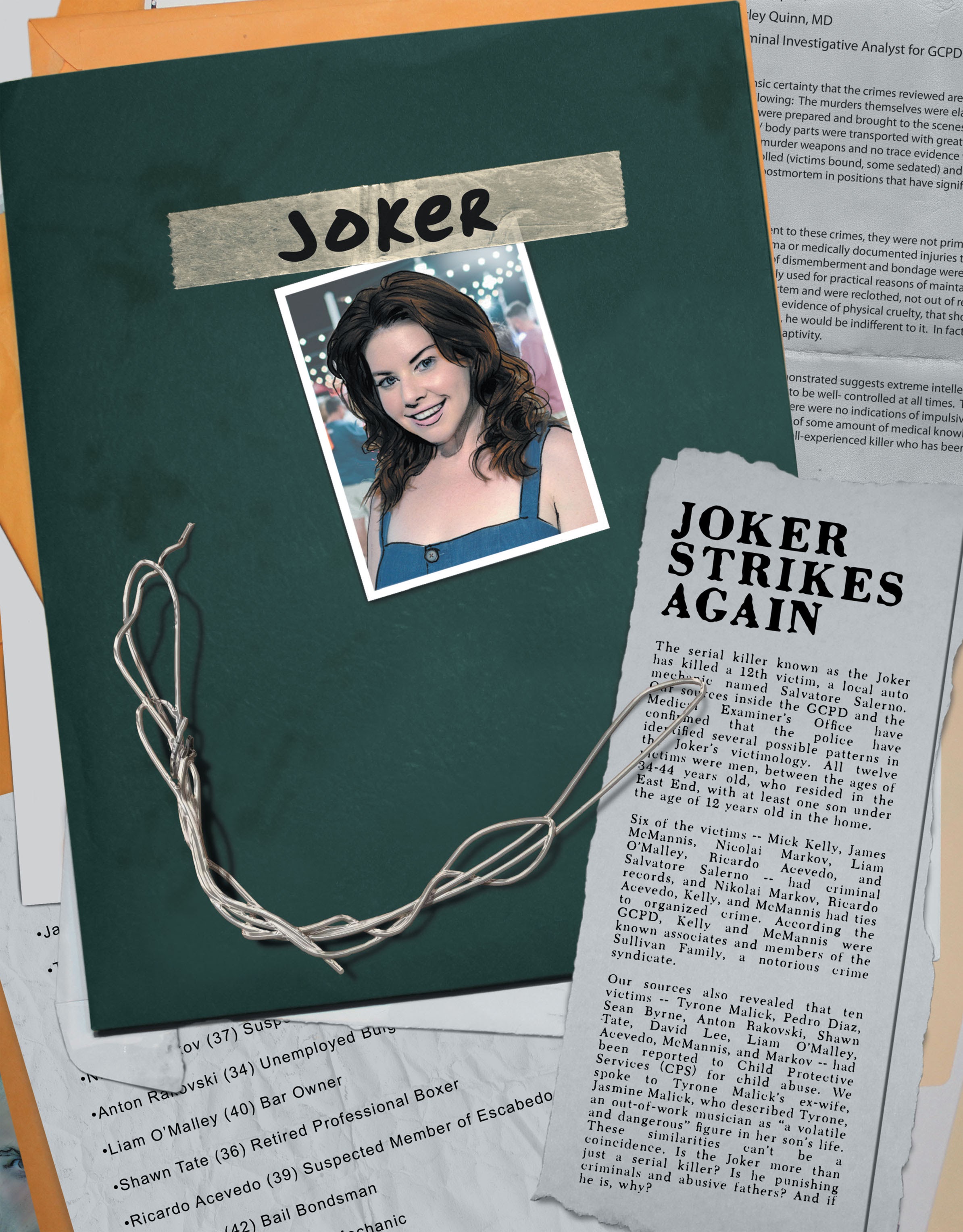 Read online Joker/Harley: Criminal Sanity-Secret Files comic -  Issue # Full - 3