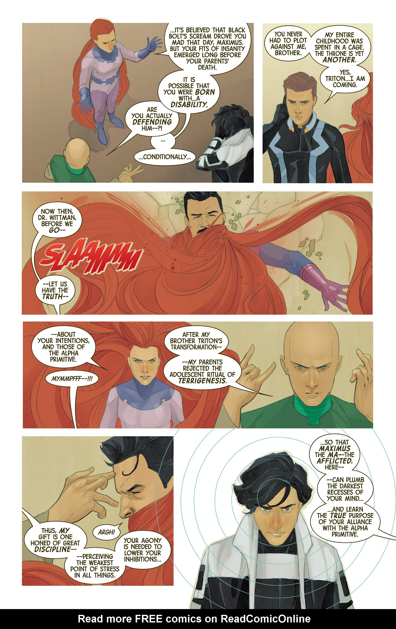 Read online Inhumans: Once And Future Kings comic -  Issue #5 - 9