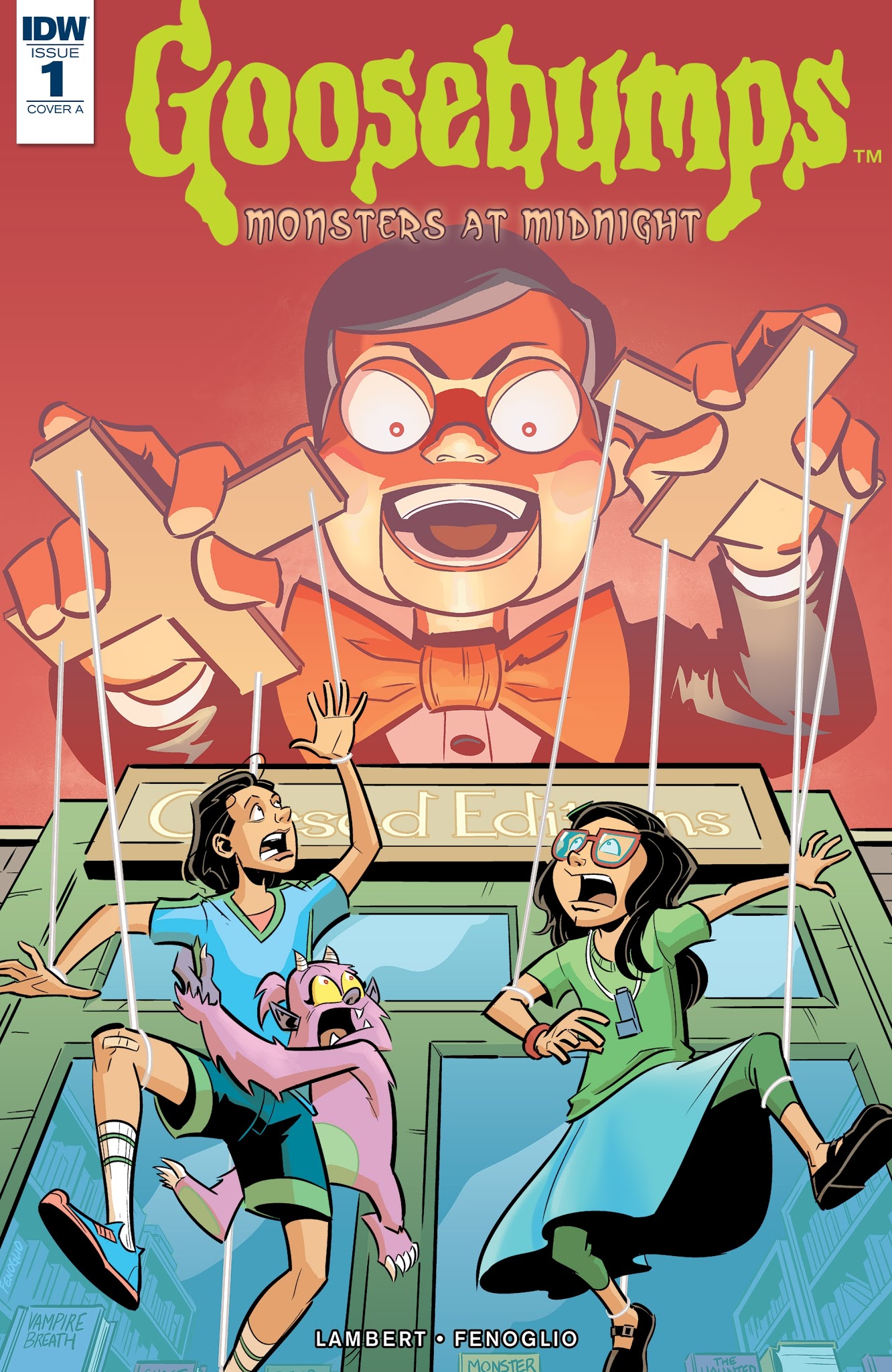 Read online Goosebumps: Monsters At Midnight comic -  Issue #1 - 1