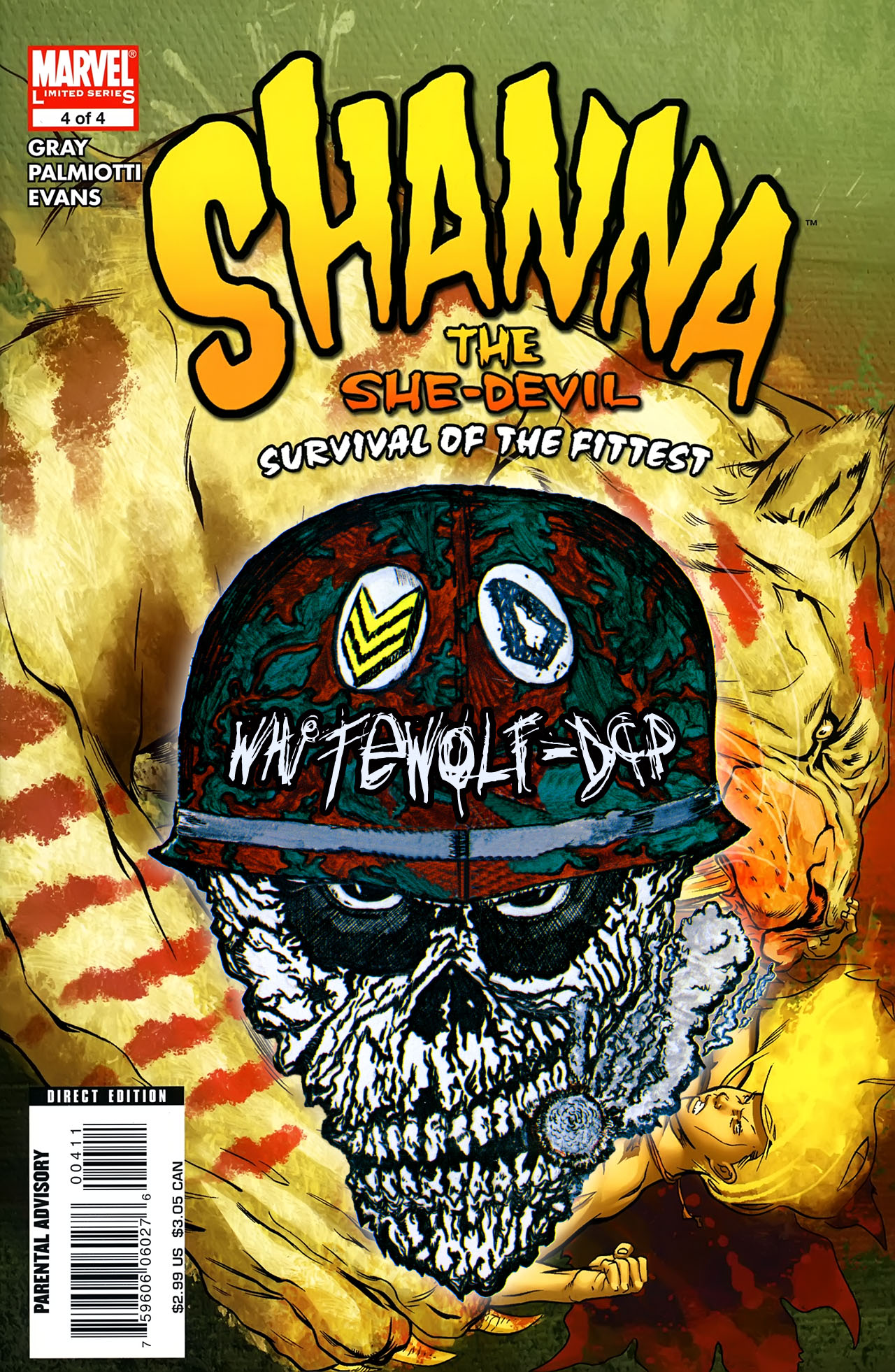 Read online Shanna the She-Devil: Survival of the Fittest comic -  Issue #4 - 23