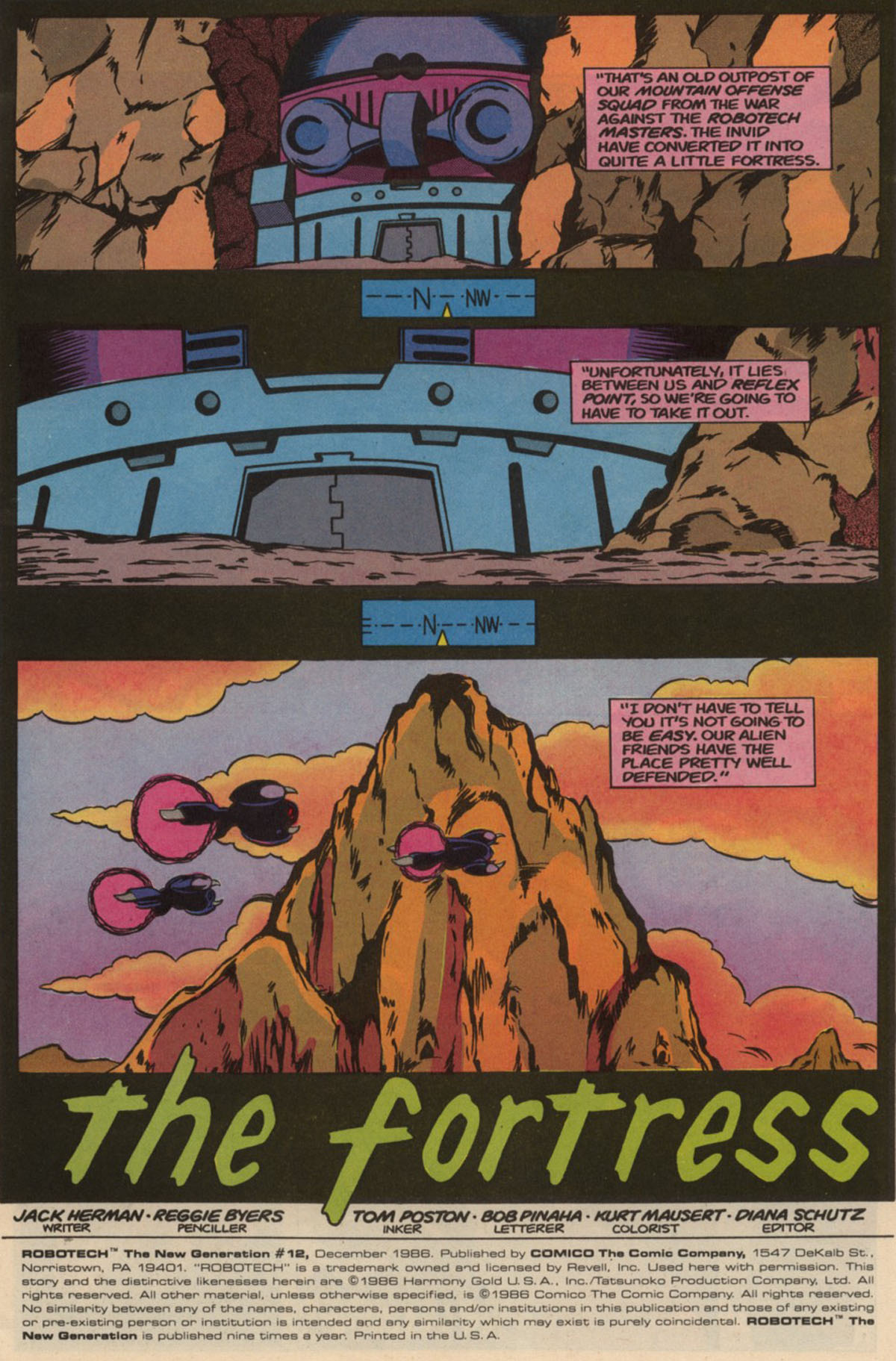 Read online Robotech The New Generation comic -  Issue #12 - 3