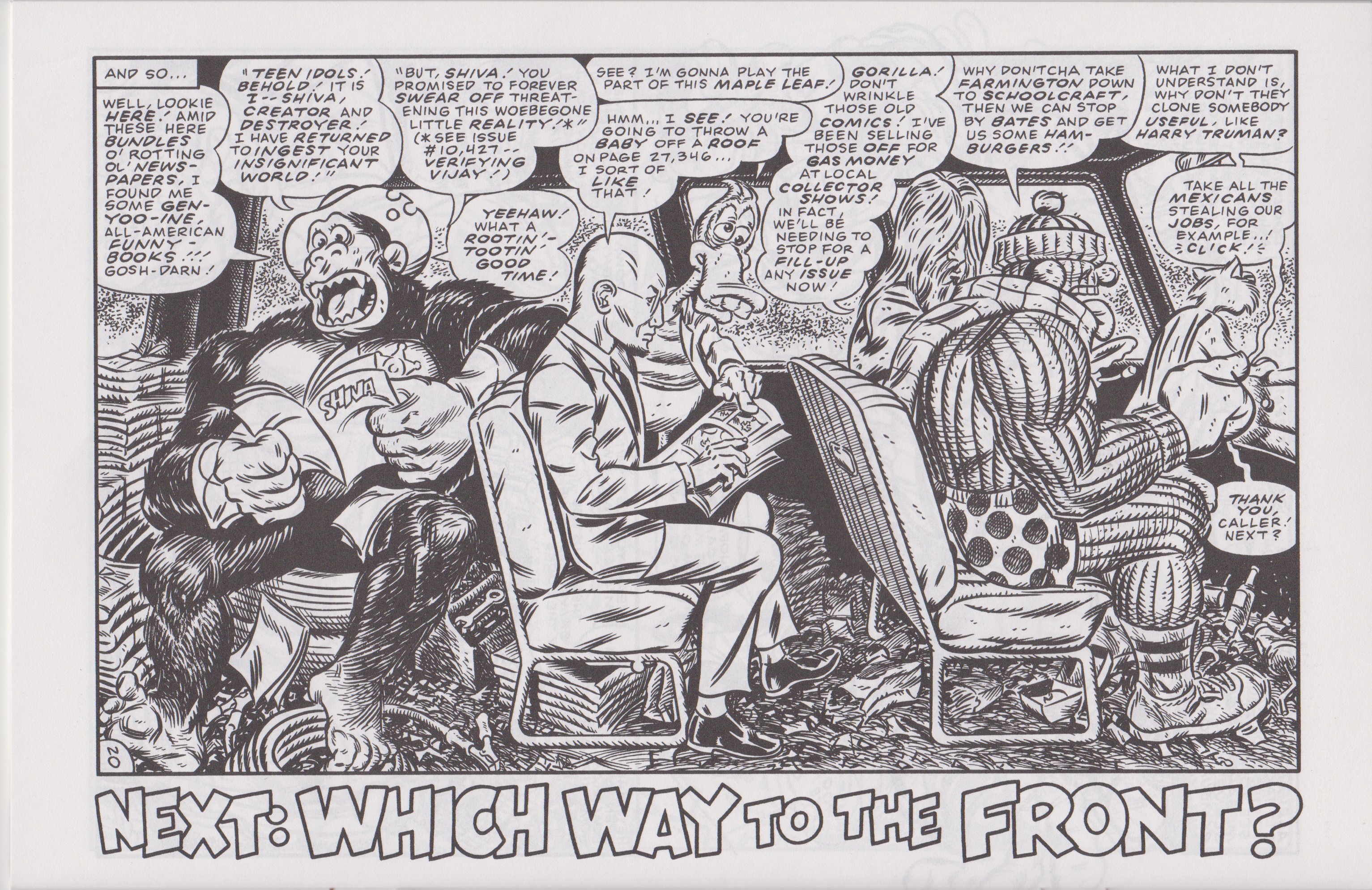 Read online Don Simpson's Bizarre Heroes comic -  Issue #11 - 22
