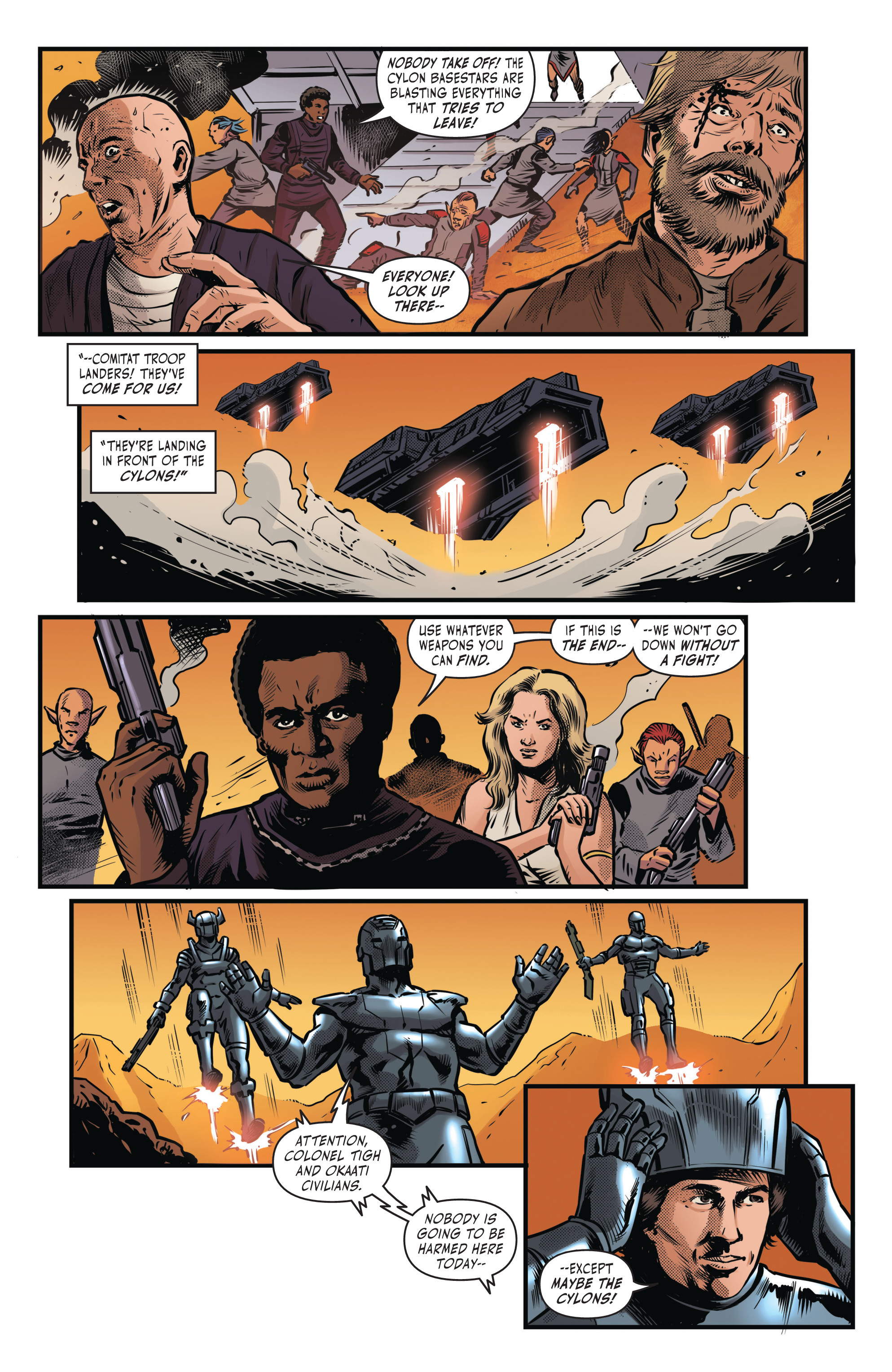 Read online Battlestar Galactica (Classic) comic -  Issue #5 - 13