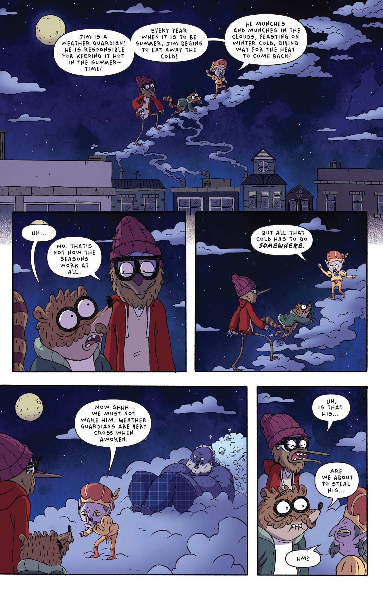 Read online Regular Show: 25 Years Later comic -  Issue #1 - 16