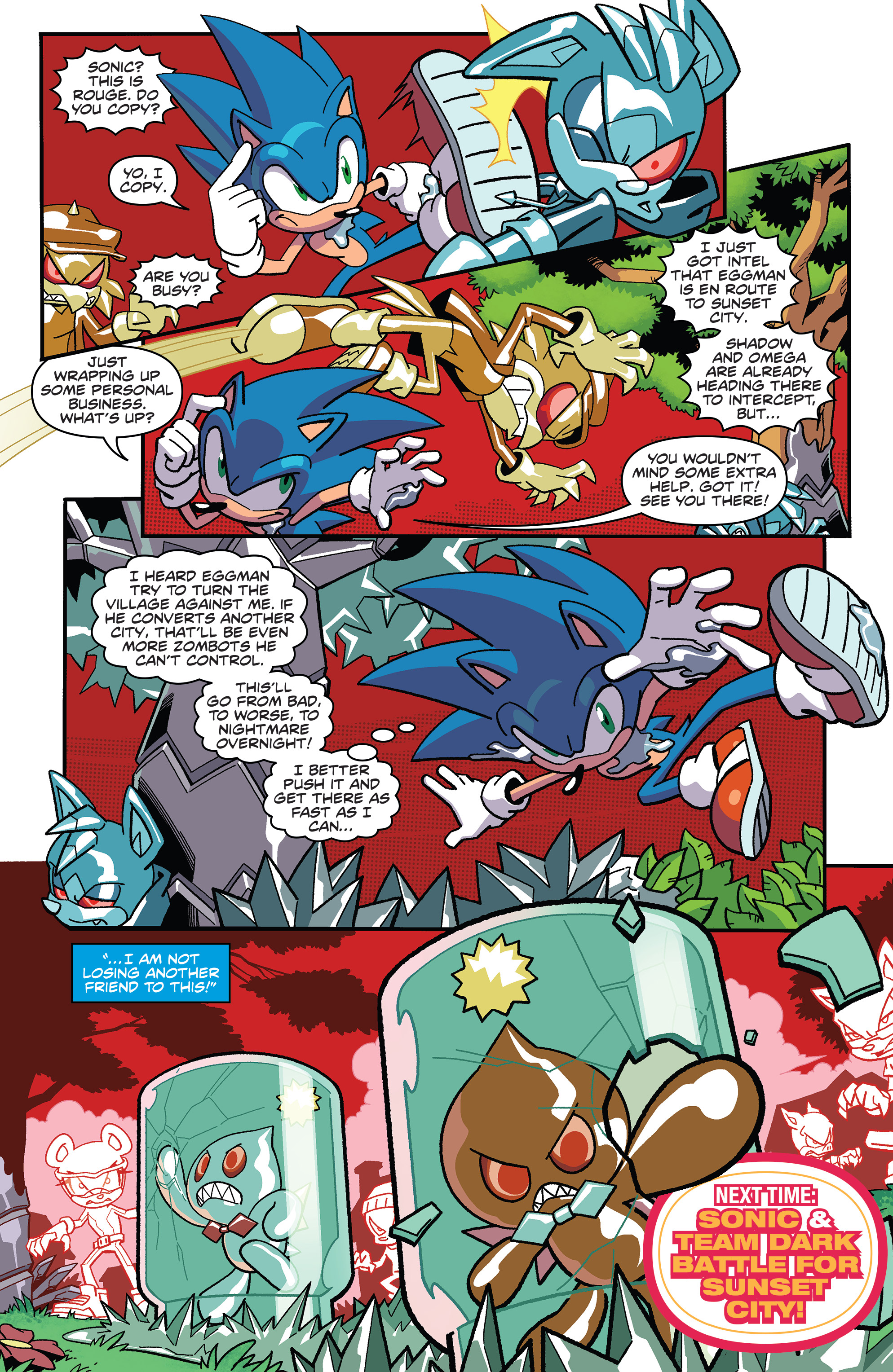 Read online Sonic the Hedgehog (2018) comic -  Issue #18 - 24