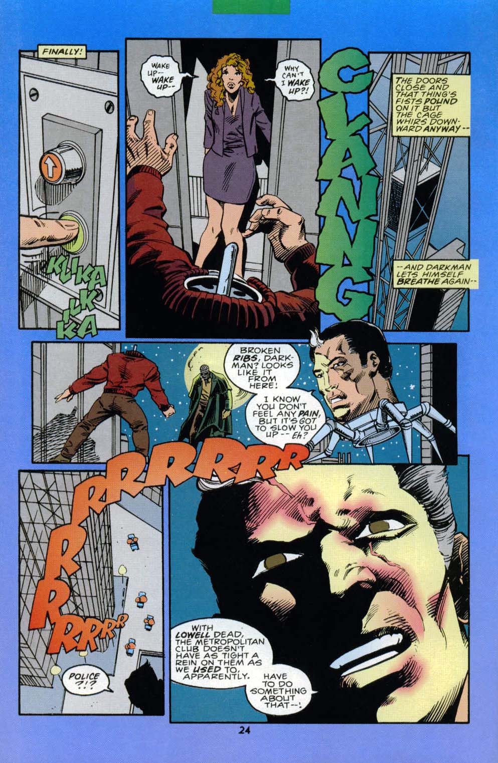Read online Darkman (1993) comic -  Issue #5 - 19