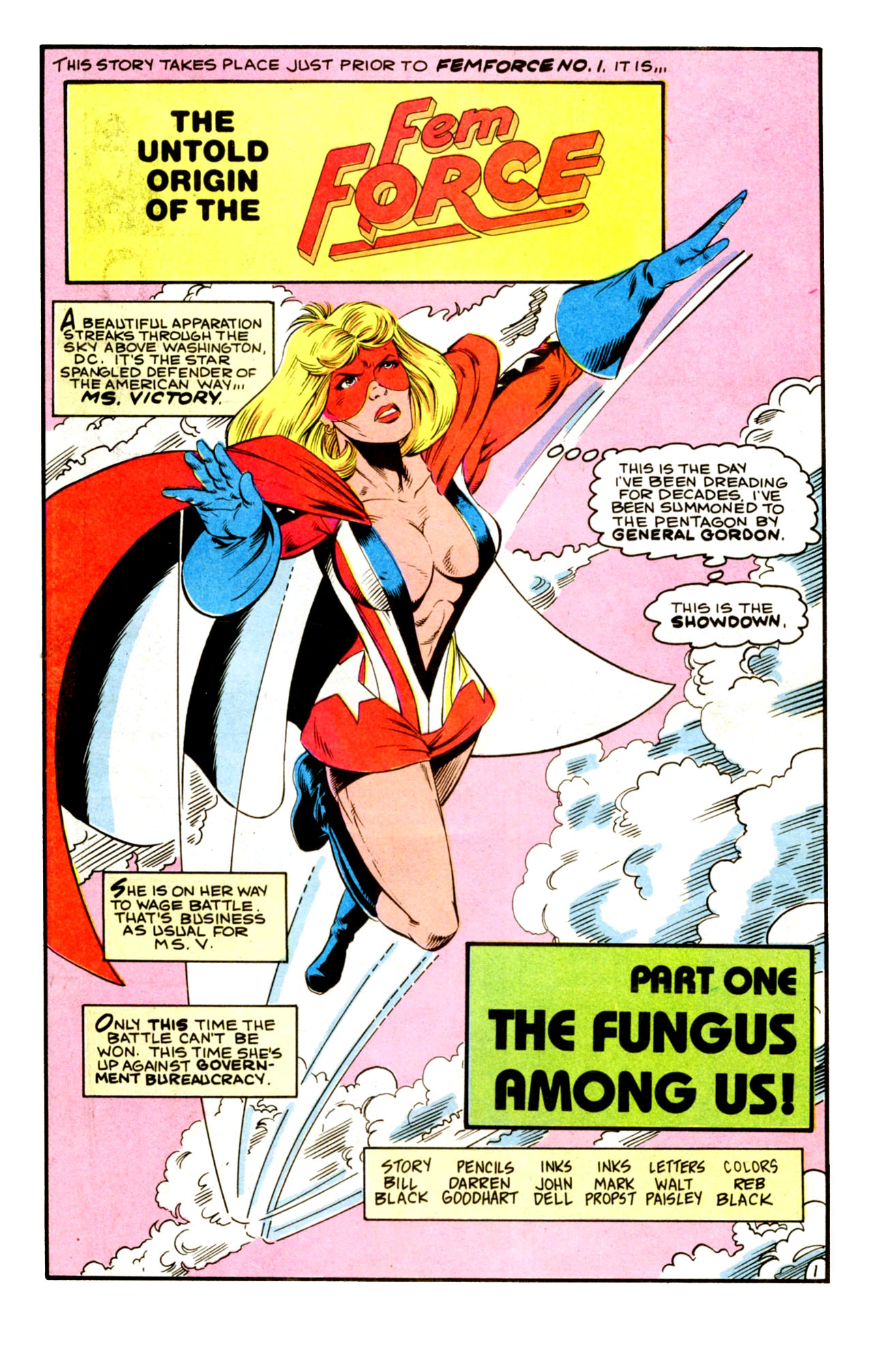 Read online Untold Origin of FemForce comic -  Issue # Full - 3