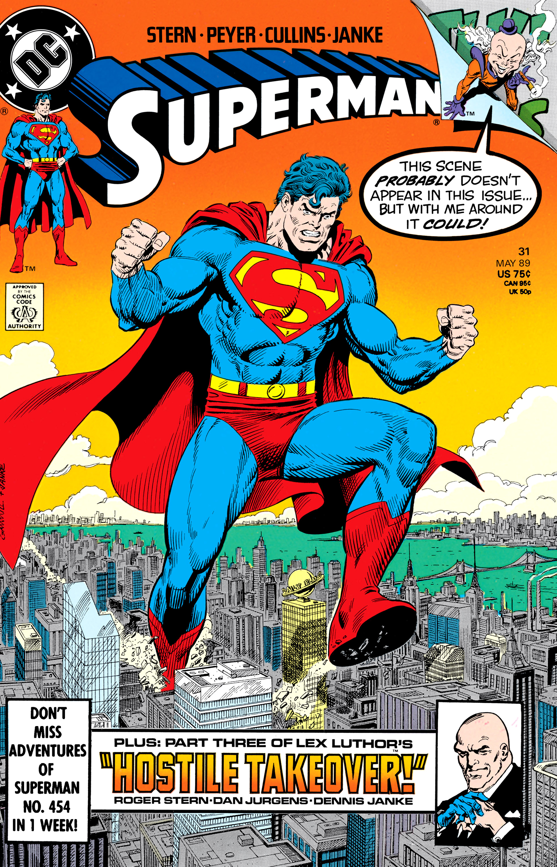 Read online Superman (1987) comic -  Issue #31 - 1