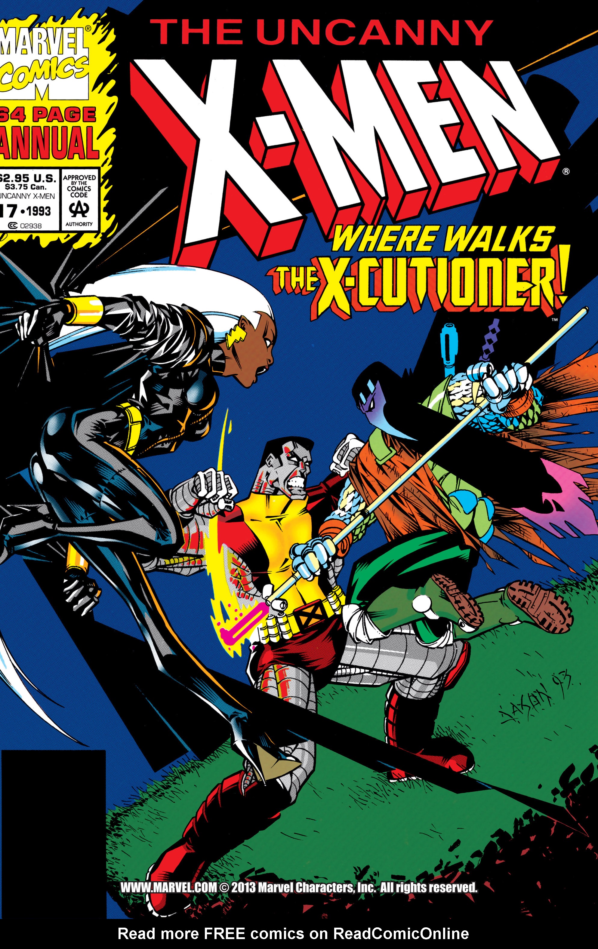 Read online Uncanny X-Men (1963) comic -  Issue # _Annual 17 - 1