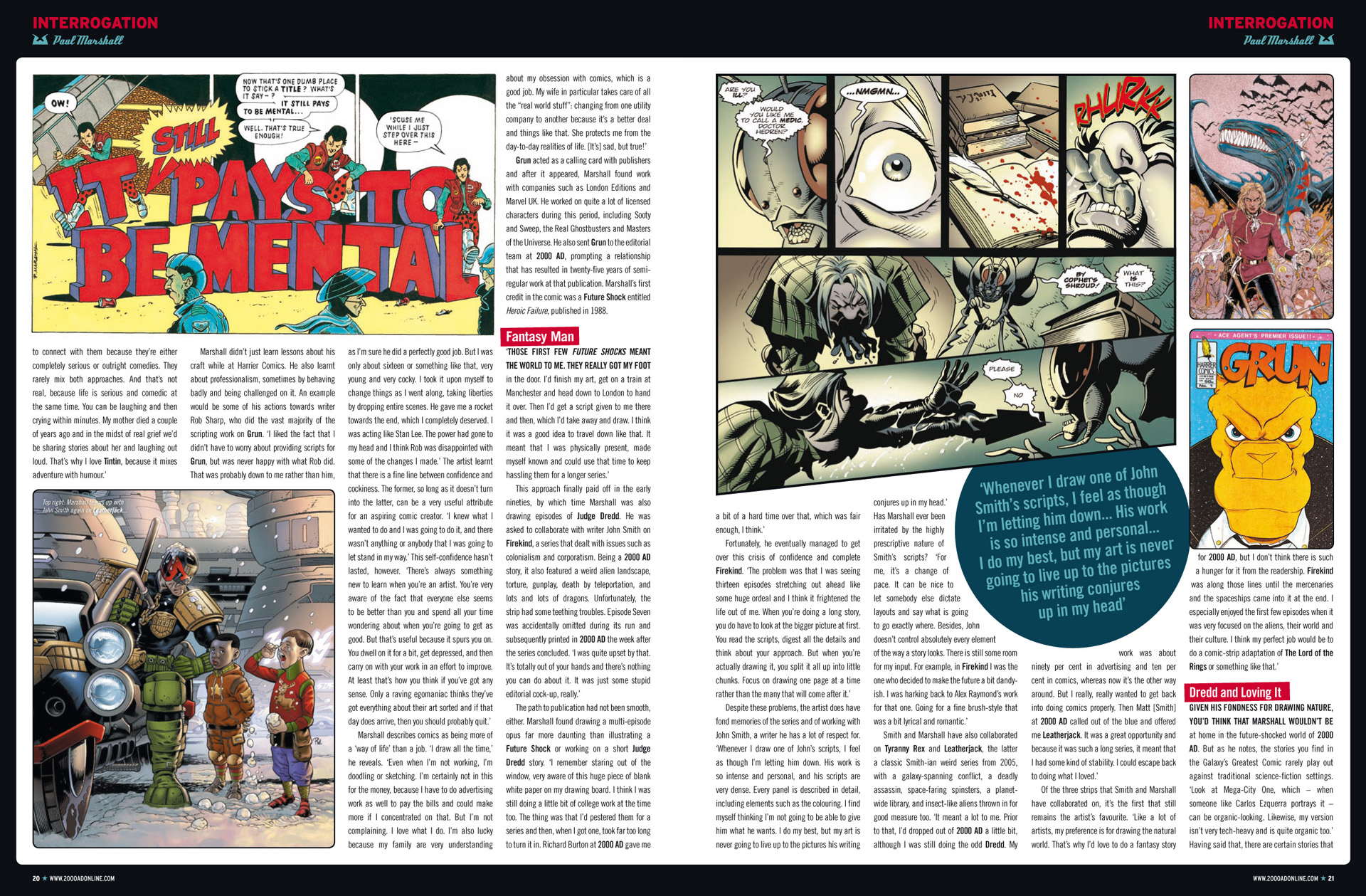 Read online Judge Dredd Megazine (Vol. 5) comic -  Issue #335 - 19