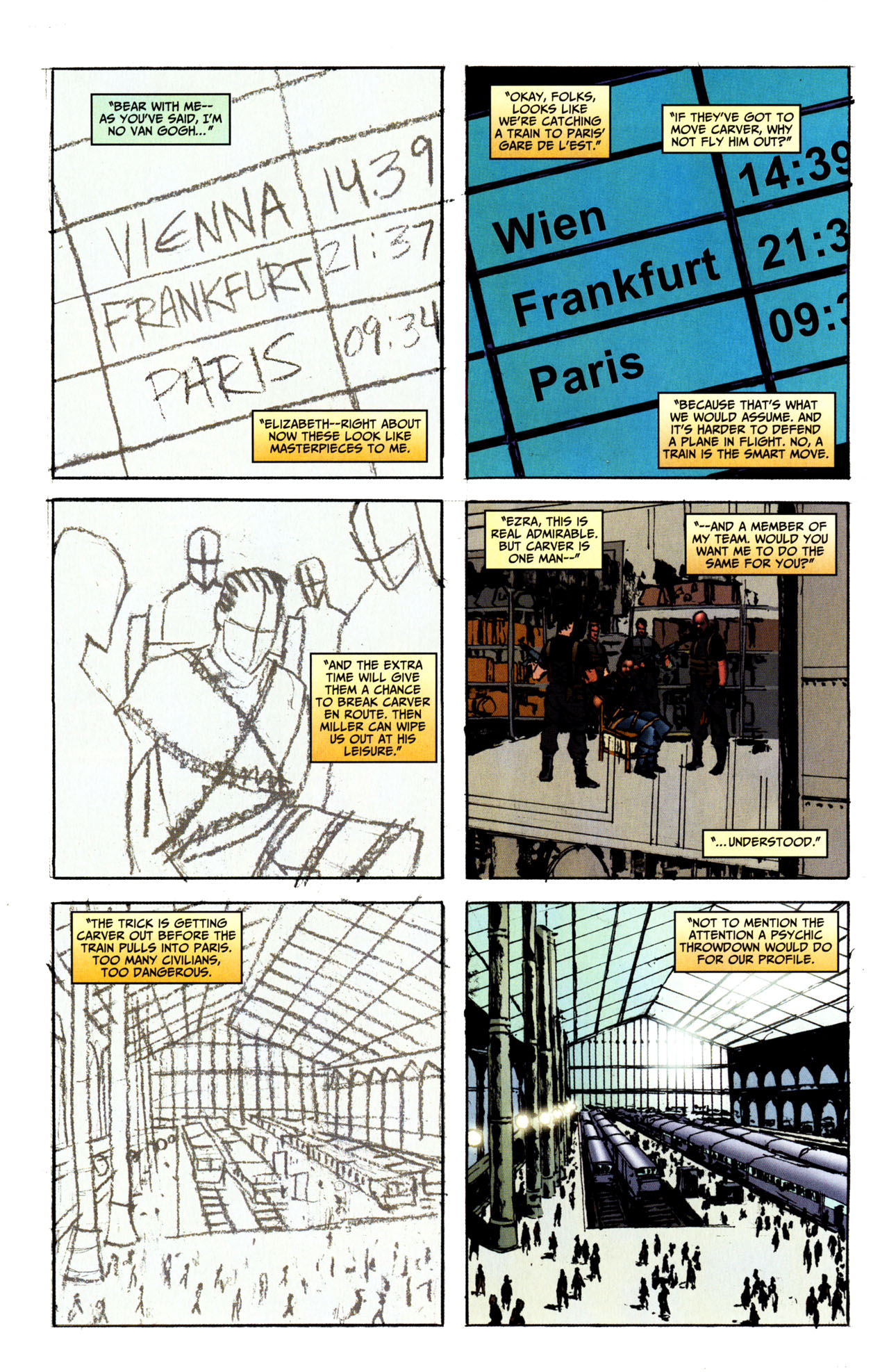 Read online Push comic -  Issue #5 - 6