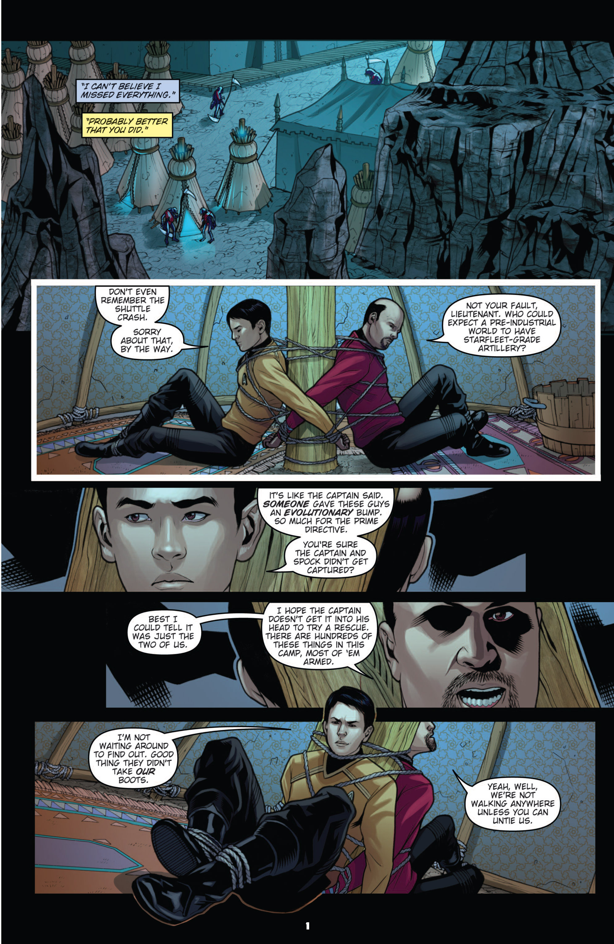 Read online Star Trek: Countdown To Darkness comic -  Issue #3 - 4