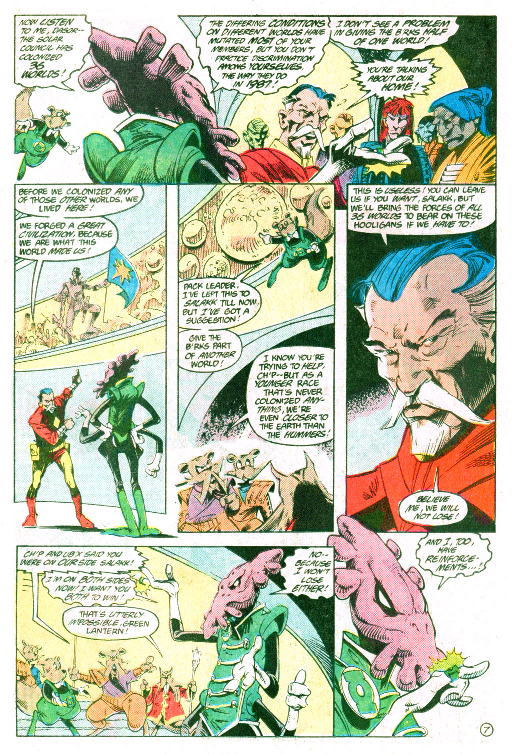 Read online Green Lantern (1960) comic -  Issue #215 - 7