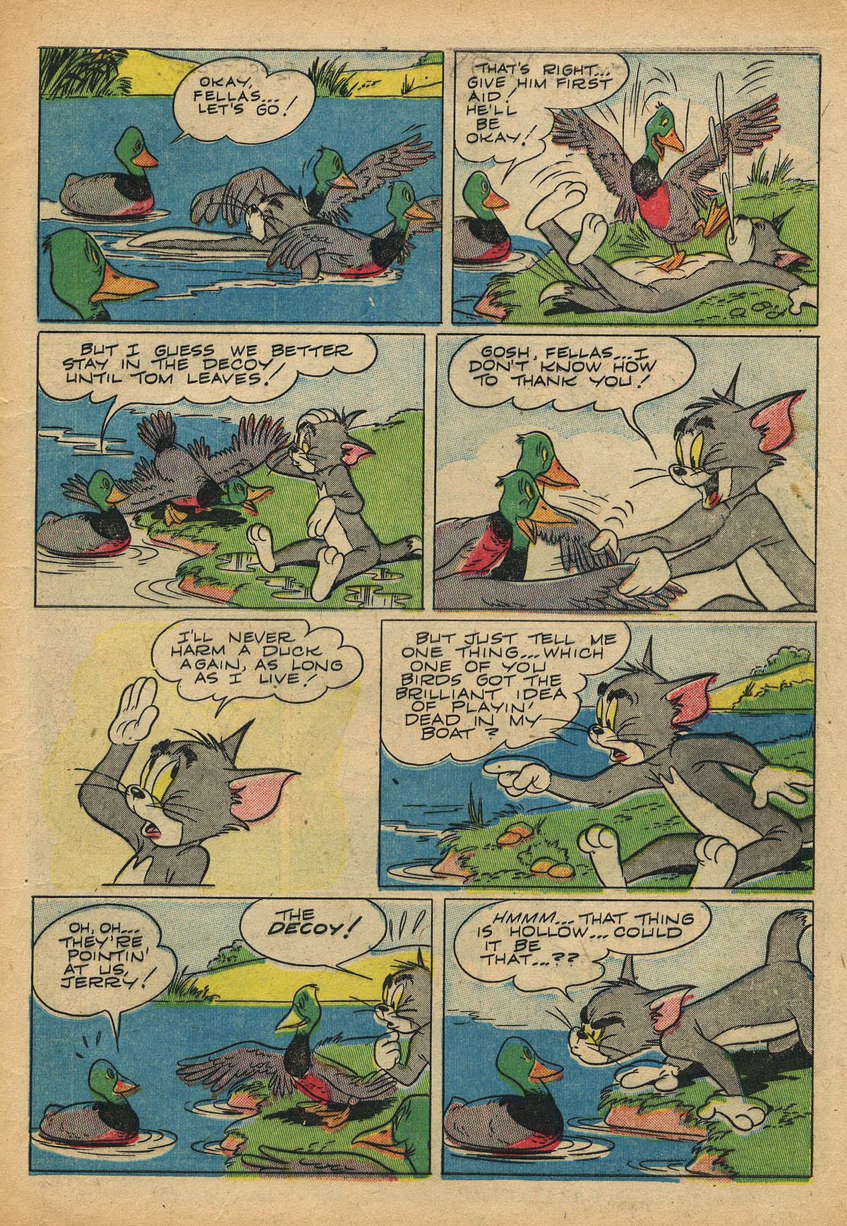 Read online Tom & Jerry Comics comic -  Issue #63 - 12