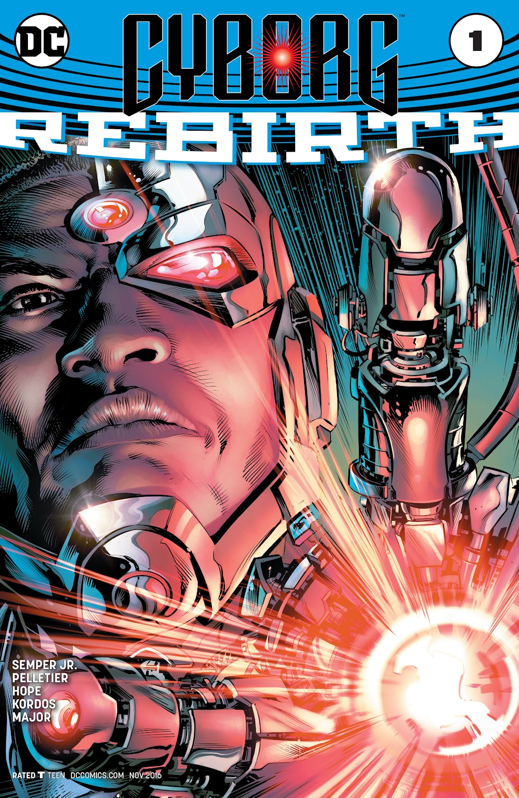 Cyborg: Rebirth issue Full - Page 1