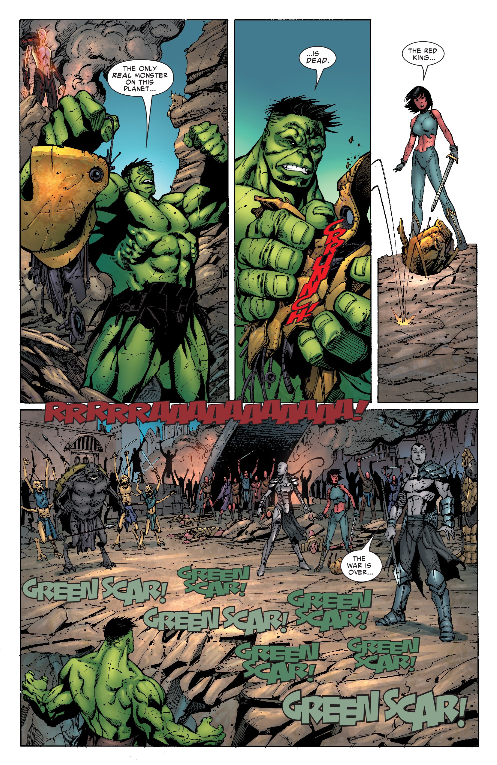 Read online Hulk: Planet Hulk Omnibus comic -  Issue # TPB (Part 5) - 34