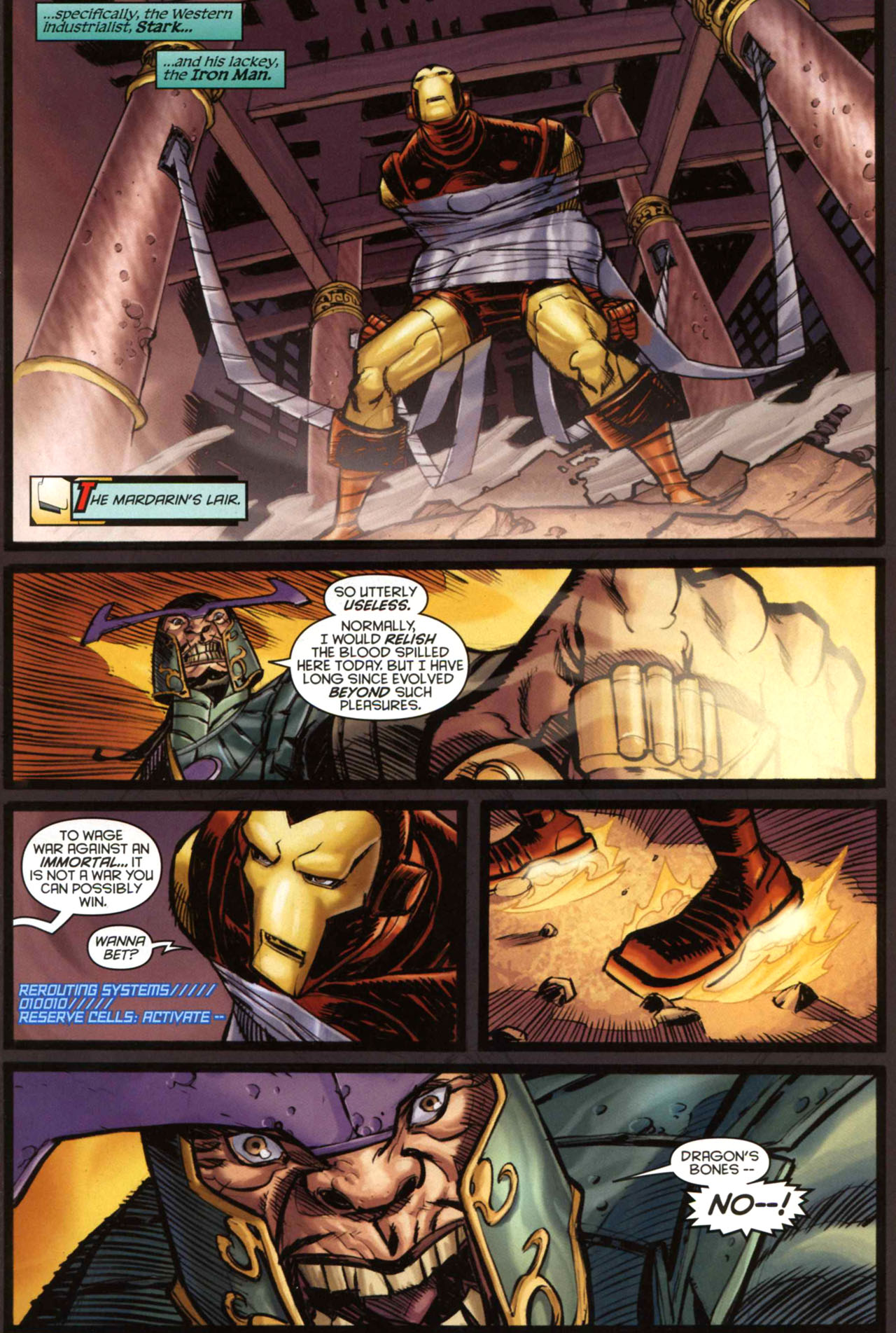 Read online Iron Man: Enter the Mandarin comic -  Issue #6 - 4
