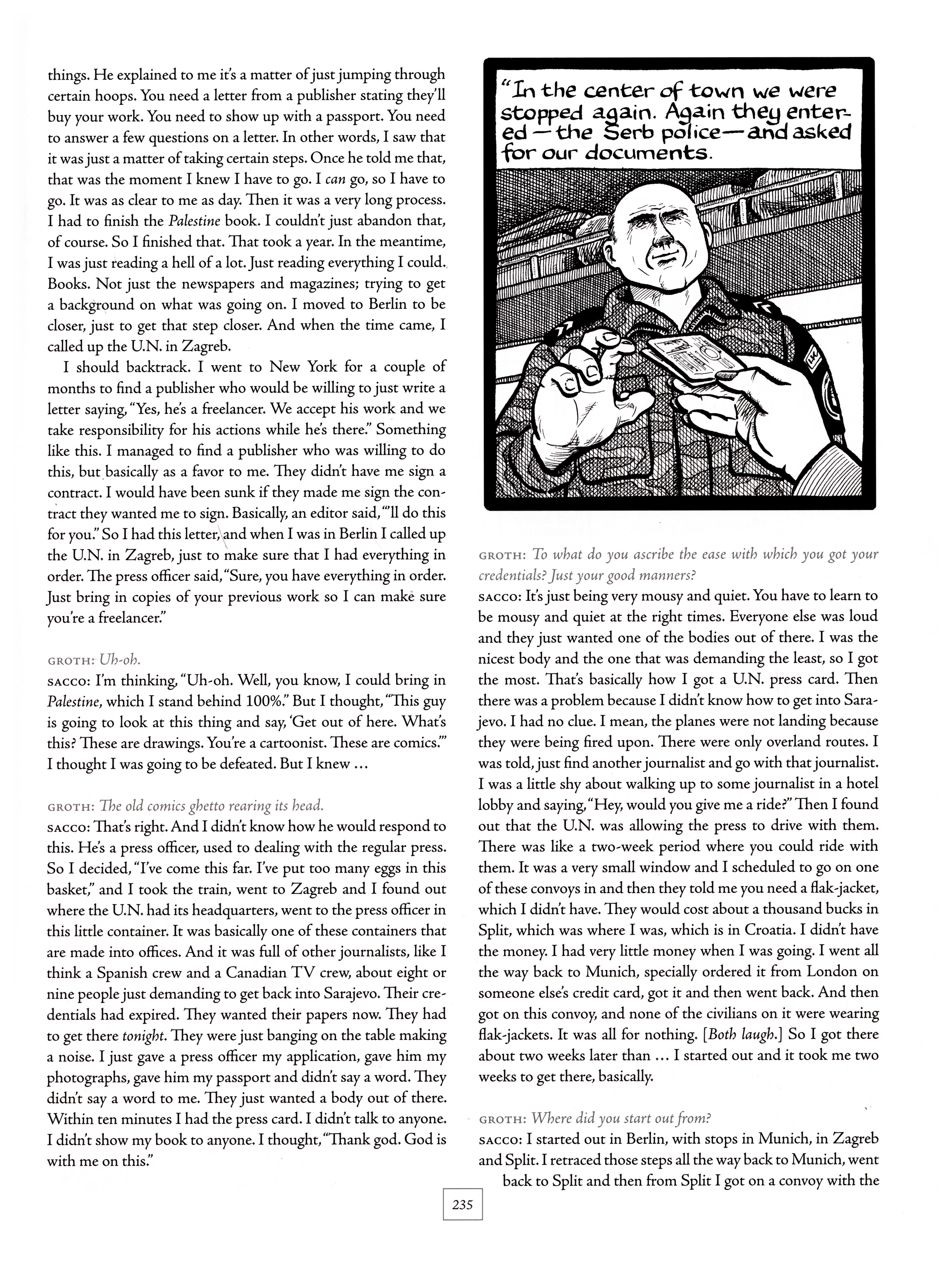 Read online Safe Area Goražde comic -  Issue # TPB (Part 3) - 76