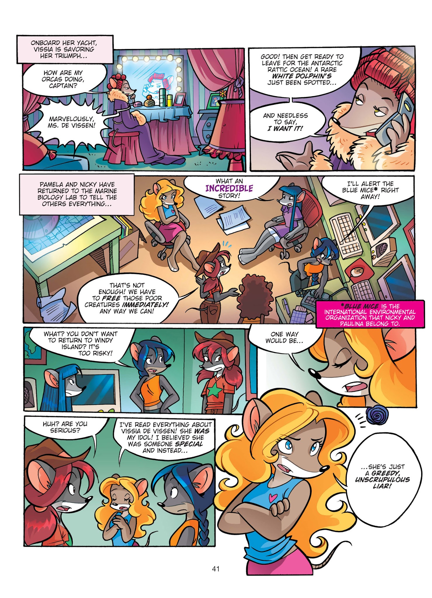 Read online Thea Stilton comic -  Issue # TPB 1 - 42