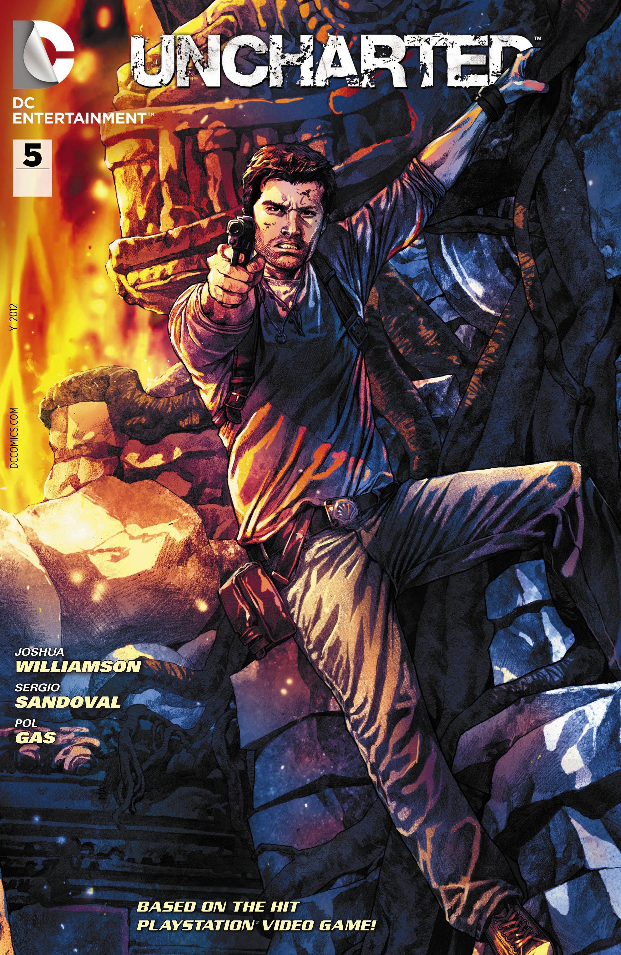 Read online Uncharted comic -  Issue #5 - 2