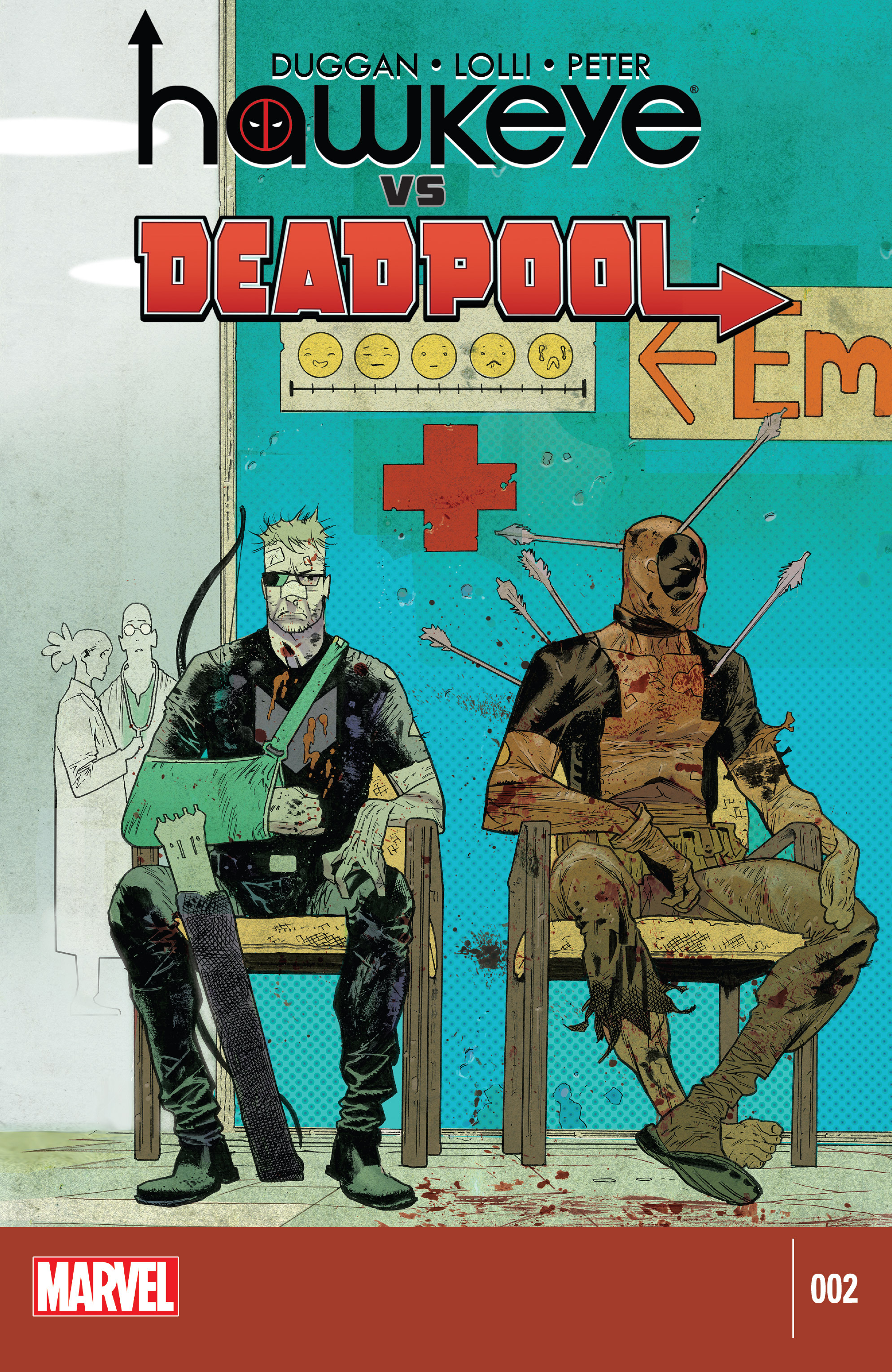 Read online Hawkeye vs. Deadpool comic -  Issue #2 - 1