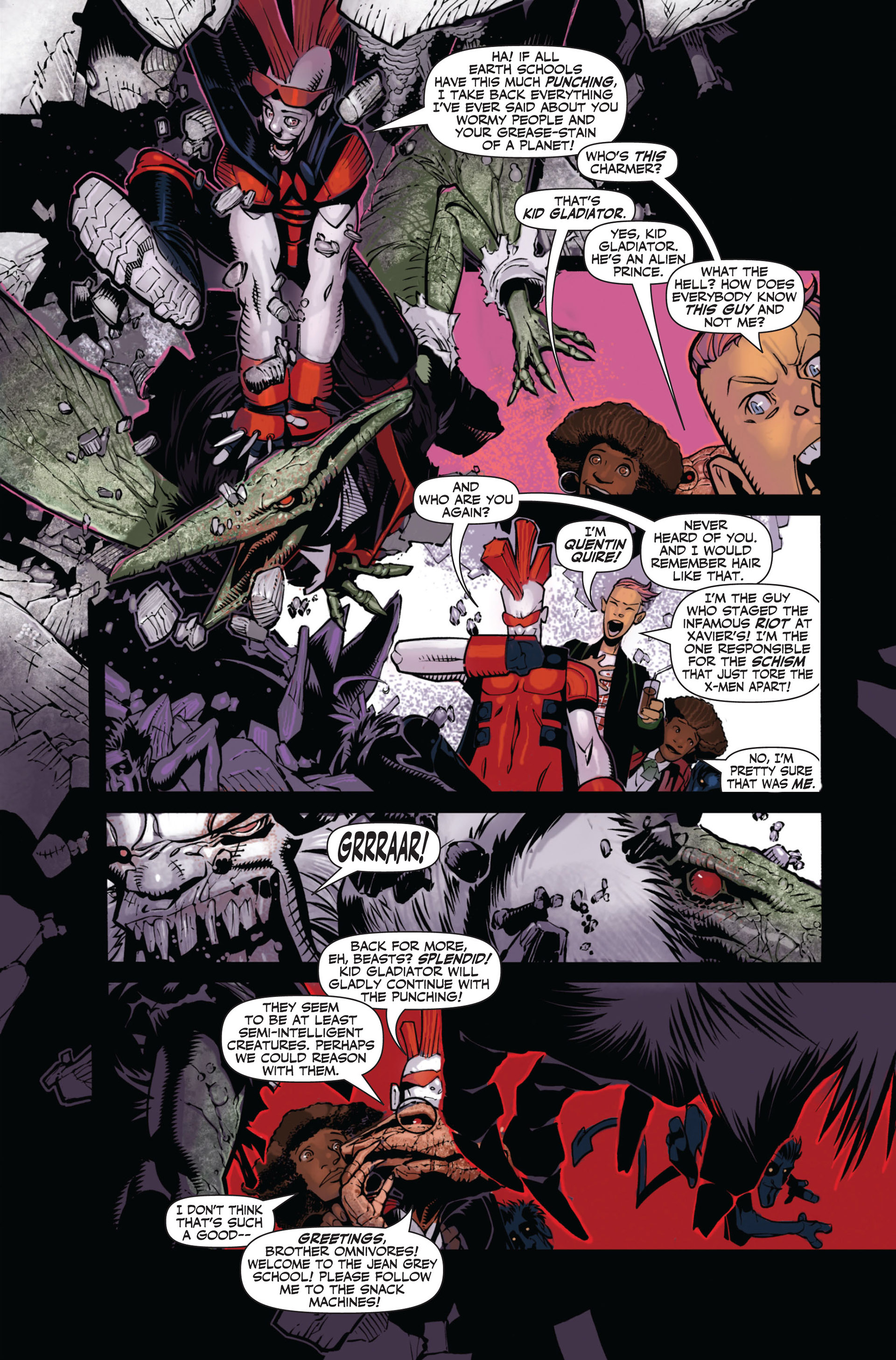 Read online Wolverine & The X-Men comic -  Issue #3 - 8