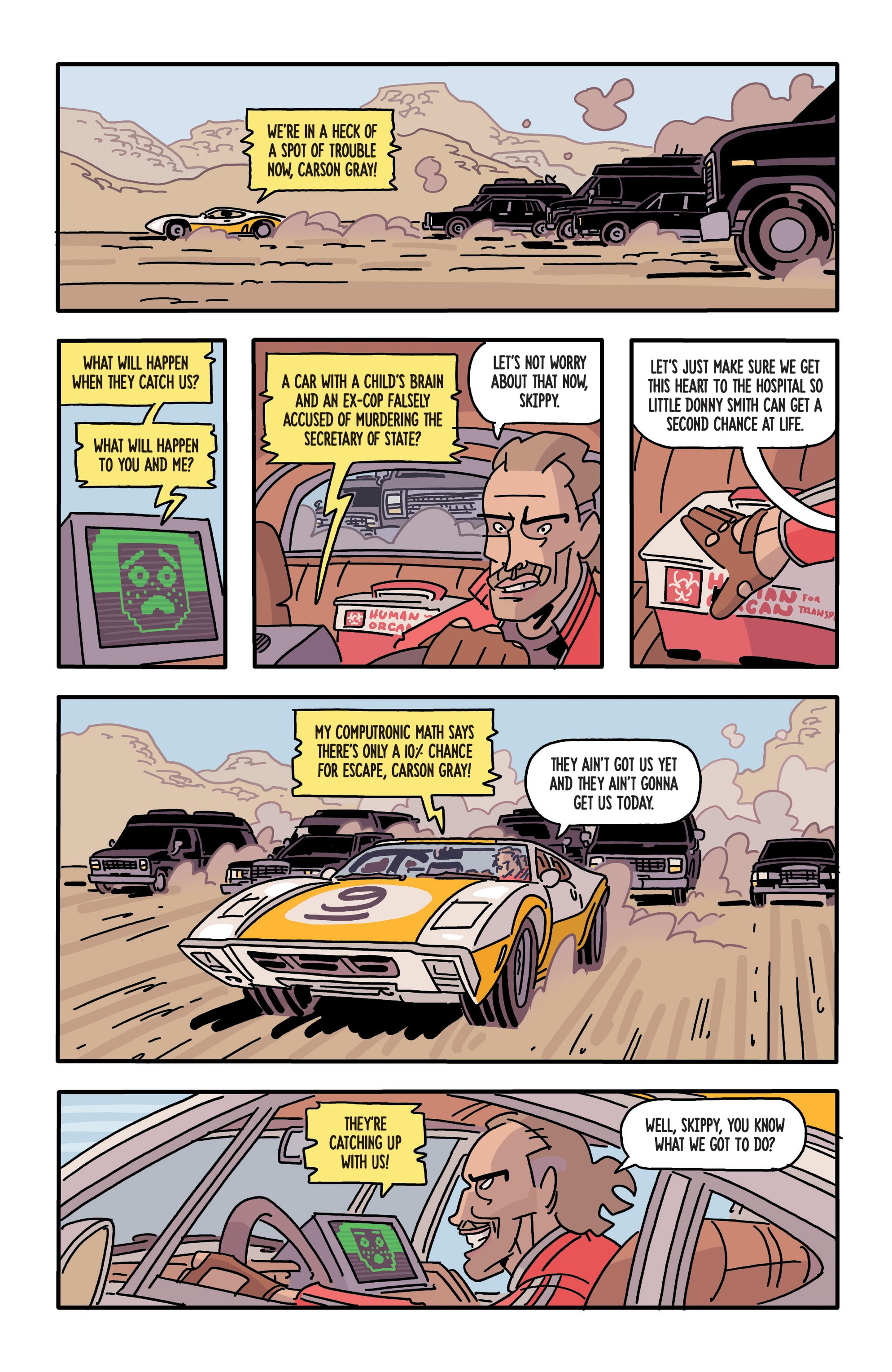 Read online The Six Sidekicks of Trigger Keaton comic -  Issue #2 - 3