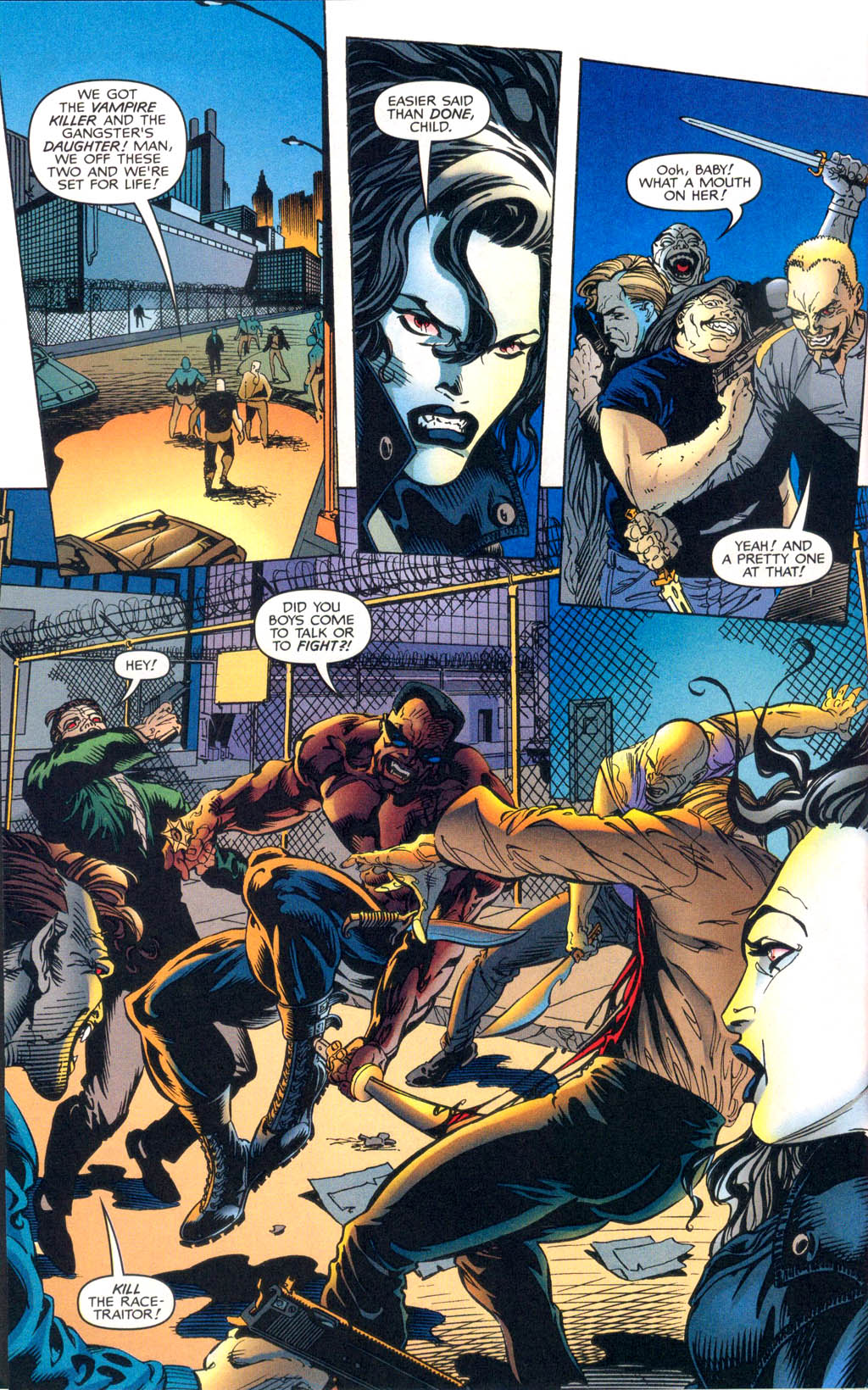 Read online Blade: Sins of the Father comic -  Issue # Full - 25