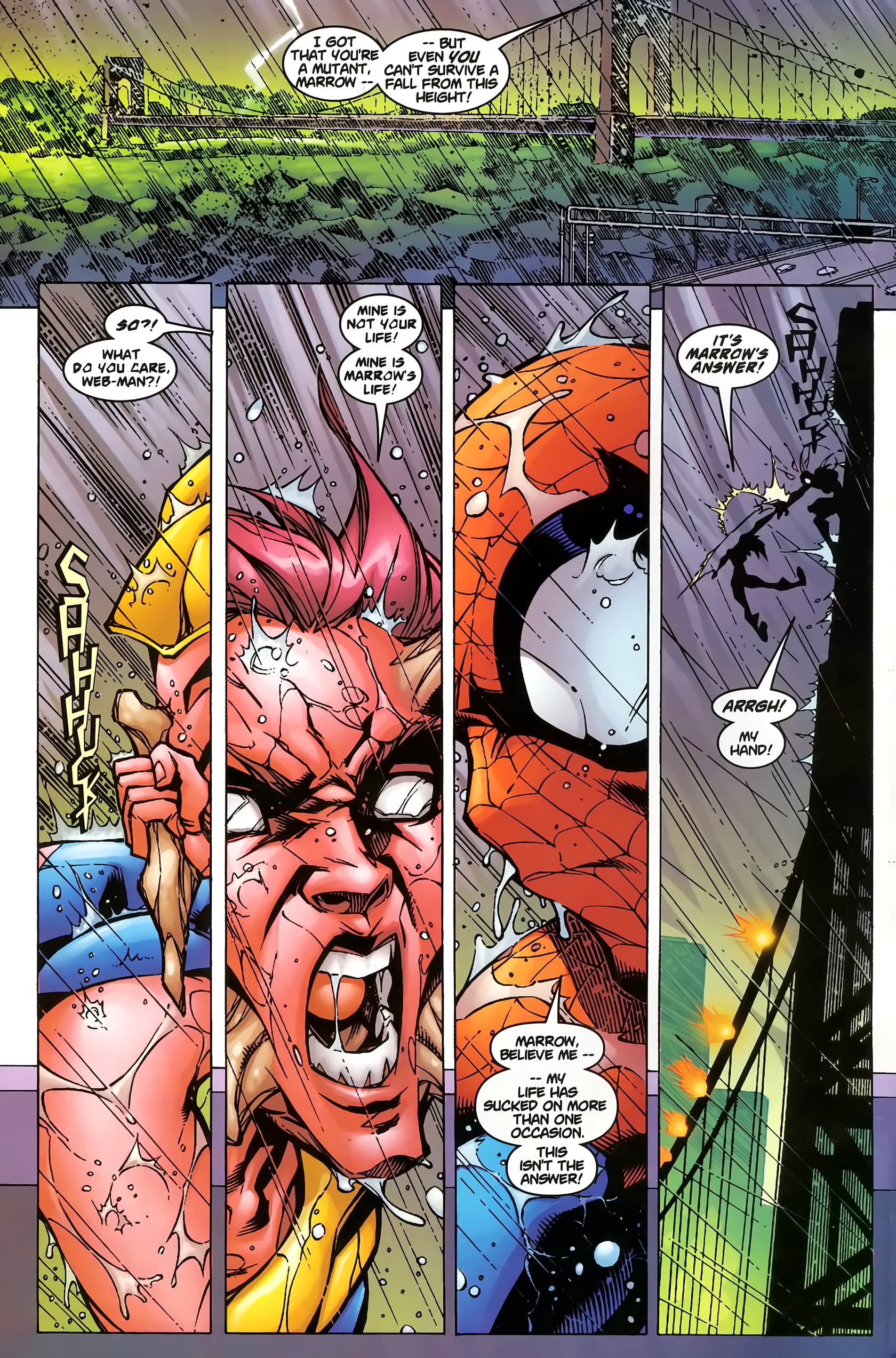 Read online Spidey/Marrow comic -  Issue # Full - 4