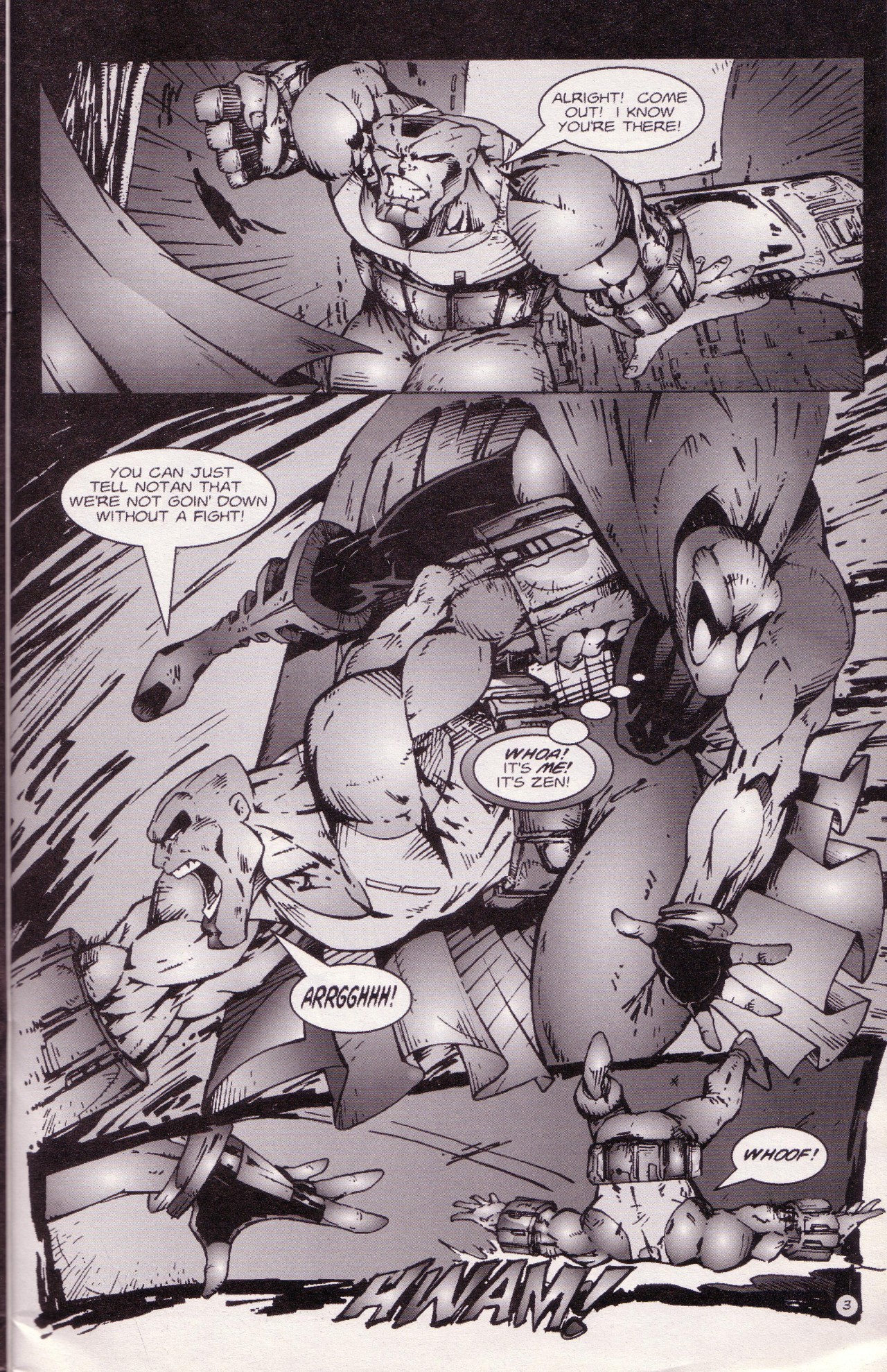 Read online Zen Intergalactic Ninja: Starquest comic -  Issue #2 - 5