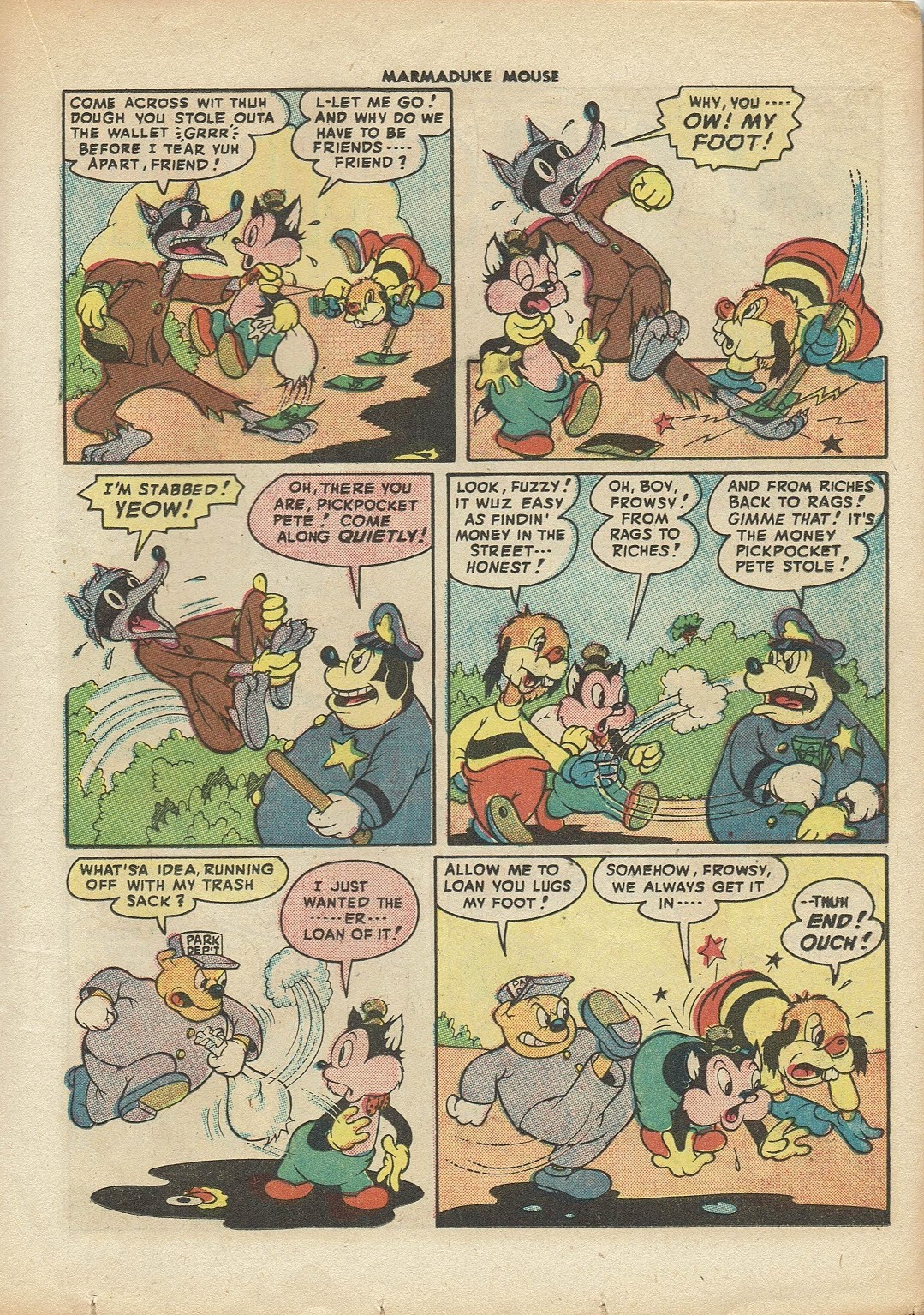 Read online Marmaduke Mouse comic -  Issue #7 - 19