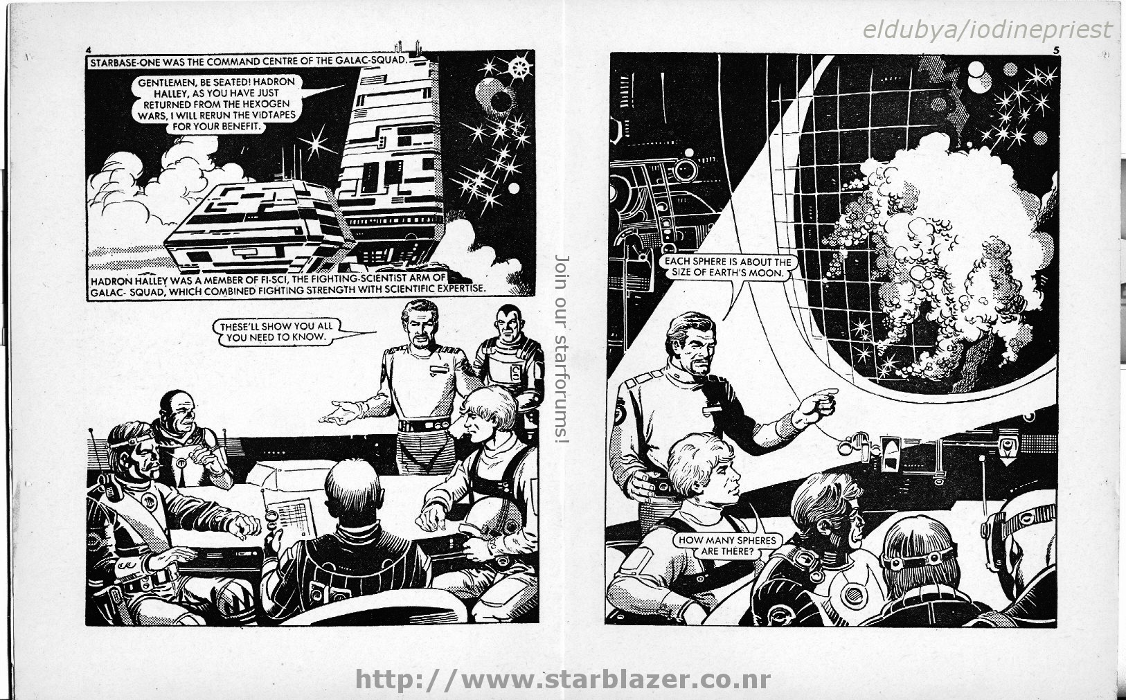 Read online Starblazer comic -  Issue #121 - 4