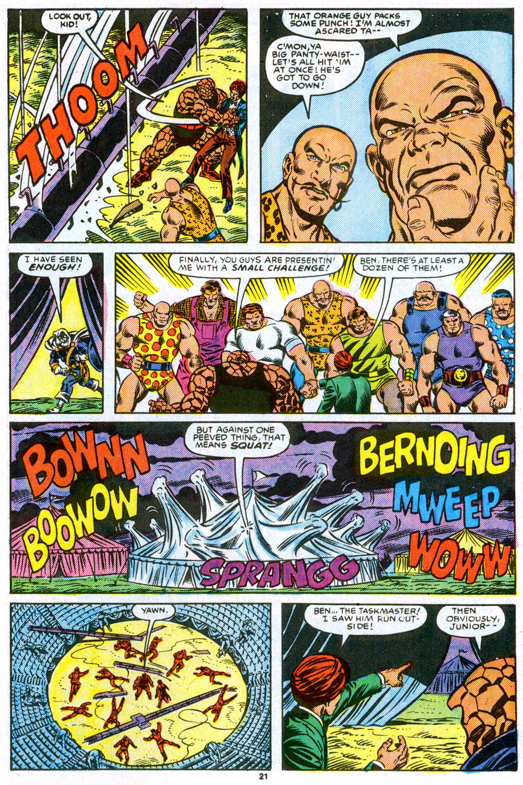Read online The Thing comic -  Issue #26 - 22