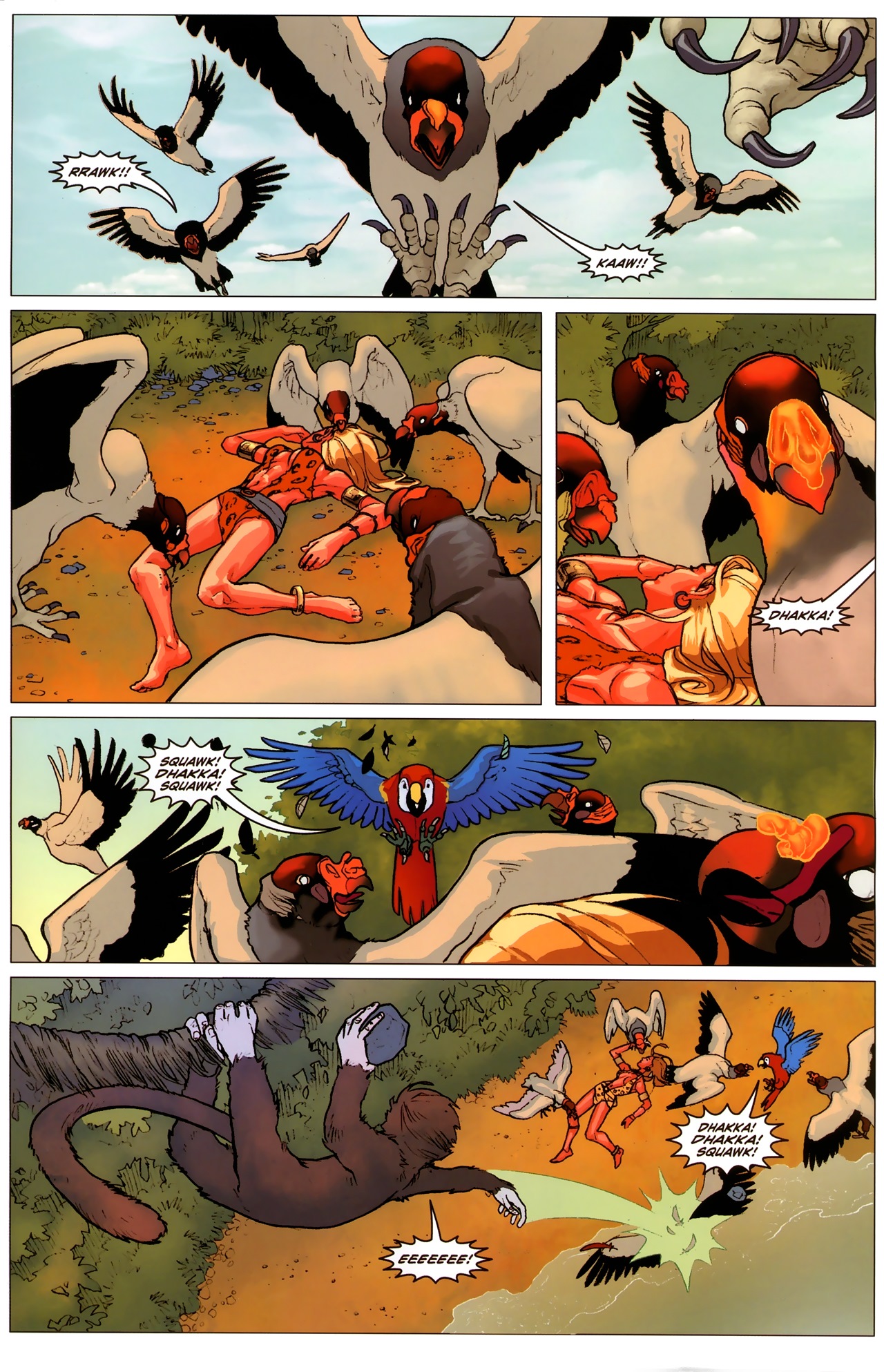 Read online Sheena Queen of the Jungle: Dark Rising comic -  Issue #2 - 8