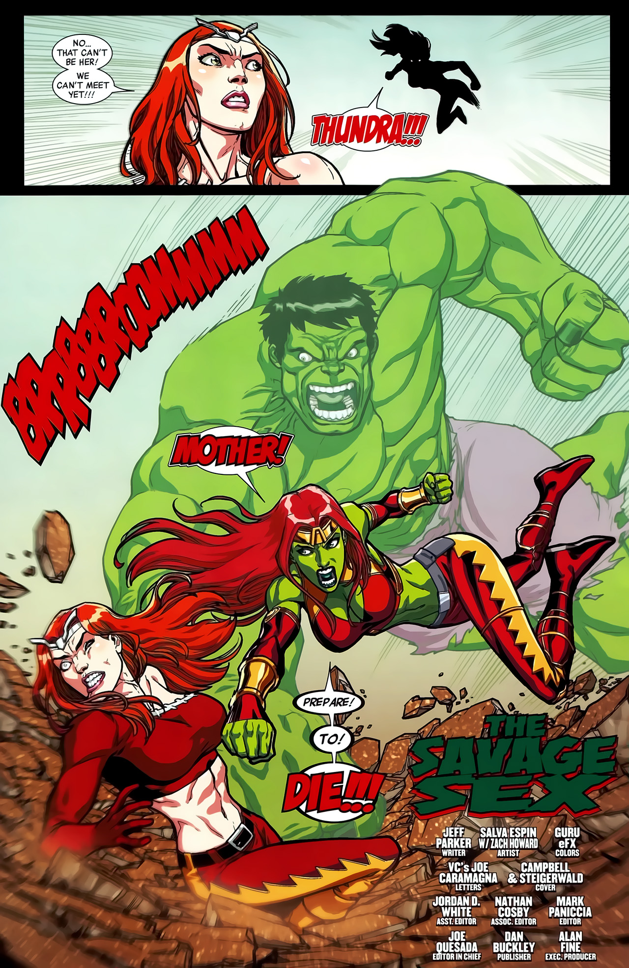 Read online Fall of the Hulks: The Savage She-Hulks comic -  Issue #1 - 5